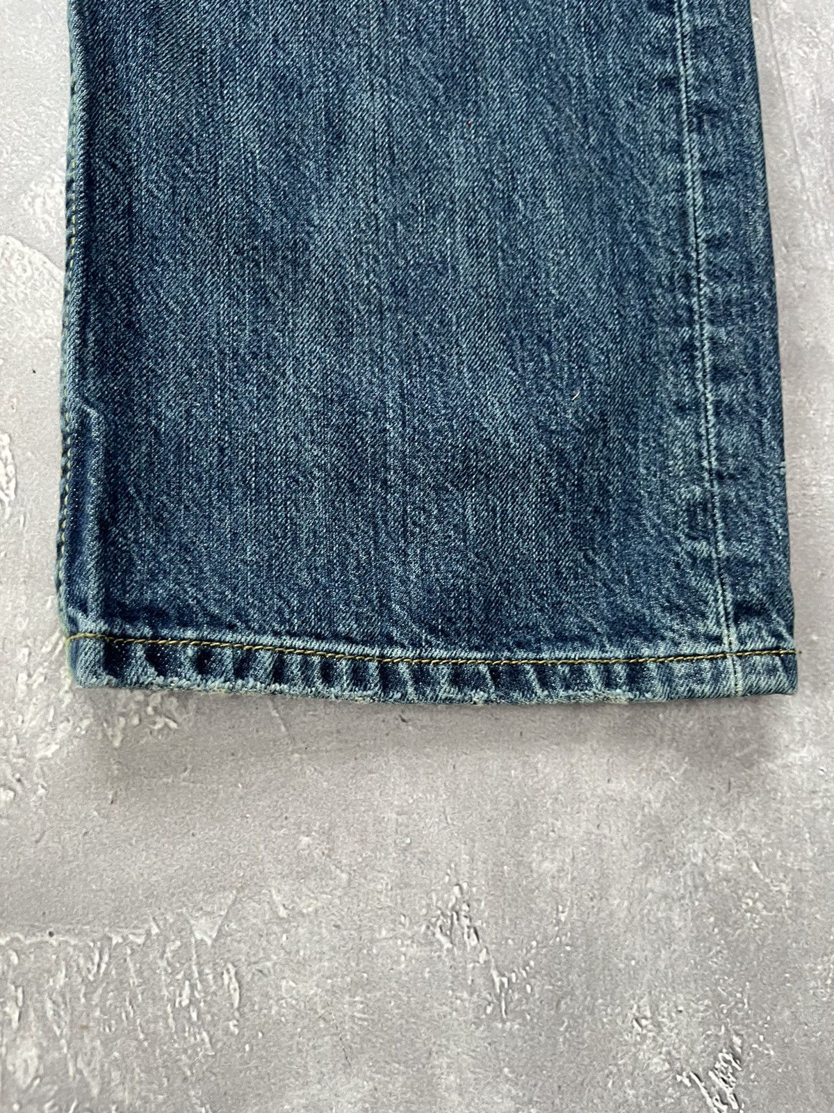 Levi's Vintage Levi’s 501 Distressed Painted Denim Blu Pants 32x32 Size US 32 / EU 48 - 4 Thumbnail