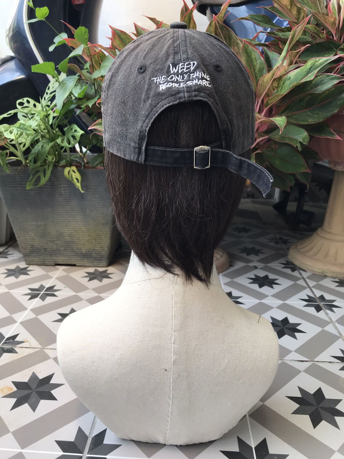 Vintage 🍁WEED THE ONLY THING PEOPLE SHARE CAP HAT Size ONE SIZE - 14 Thumbnail