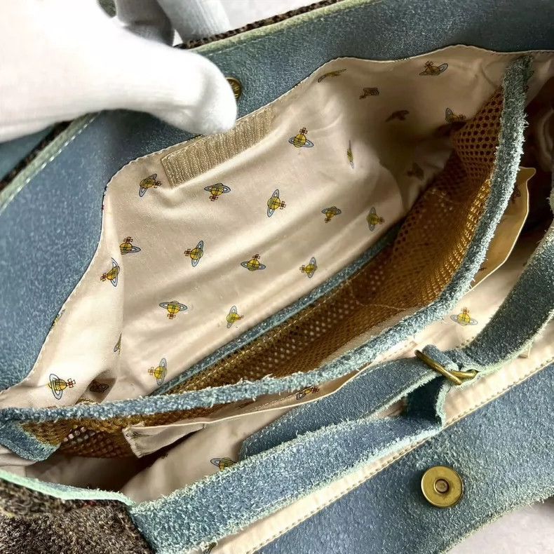 Vivienne Westwood Vivienne Westwood size os Smog blue Boston handbag Size ONE SIZE - 5 Thumbnail