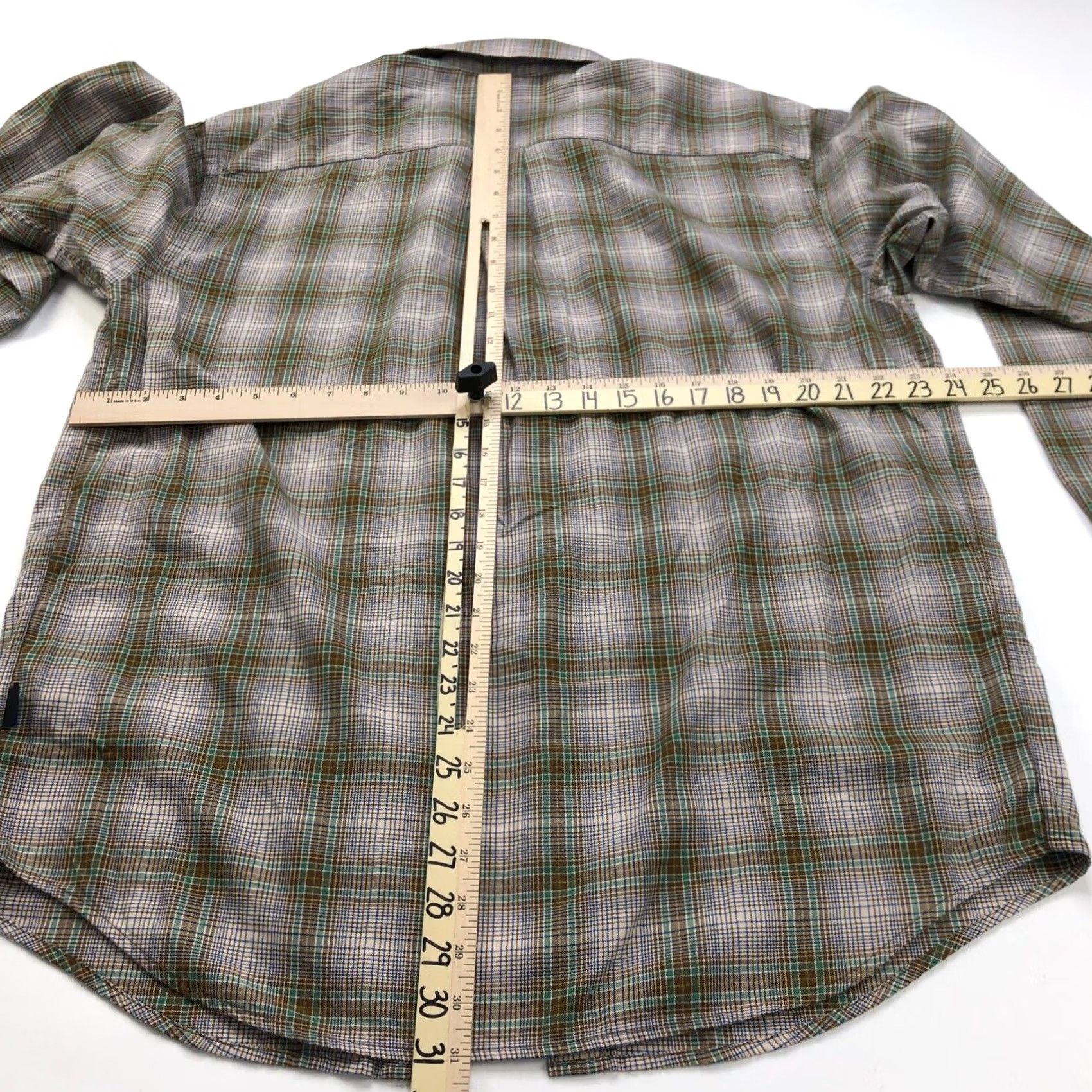 Patagonia Patagonia Shirt Men's Large 100% Organic Cotton Flannel Striped Plaid Casual Size US L / EU 52-54 / 3 - 4 Thumbnail