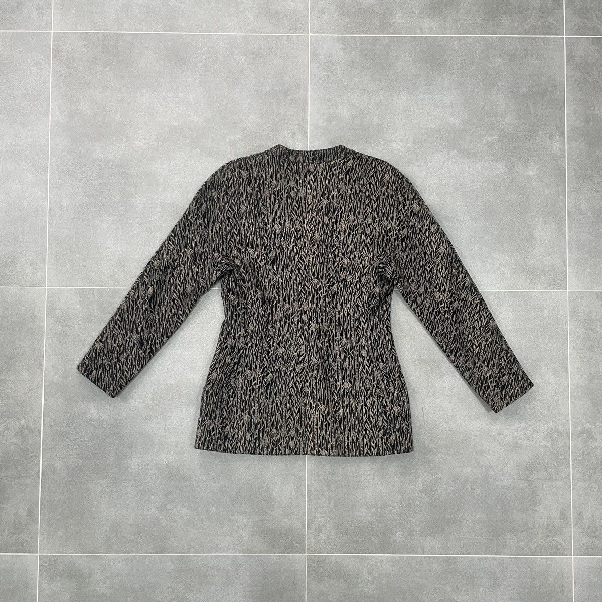 Versace × Vintage Vintage Gianni Versace Women Wool Blazer Size 42 Size M / US 6-8 / IT 42-44 - 16 Thumbnail