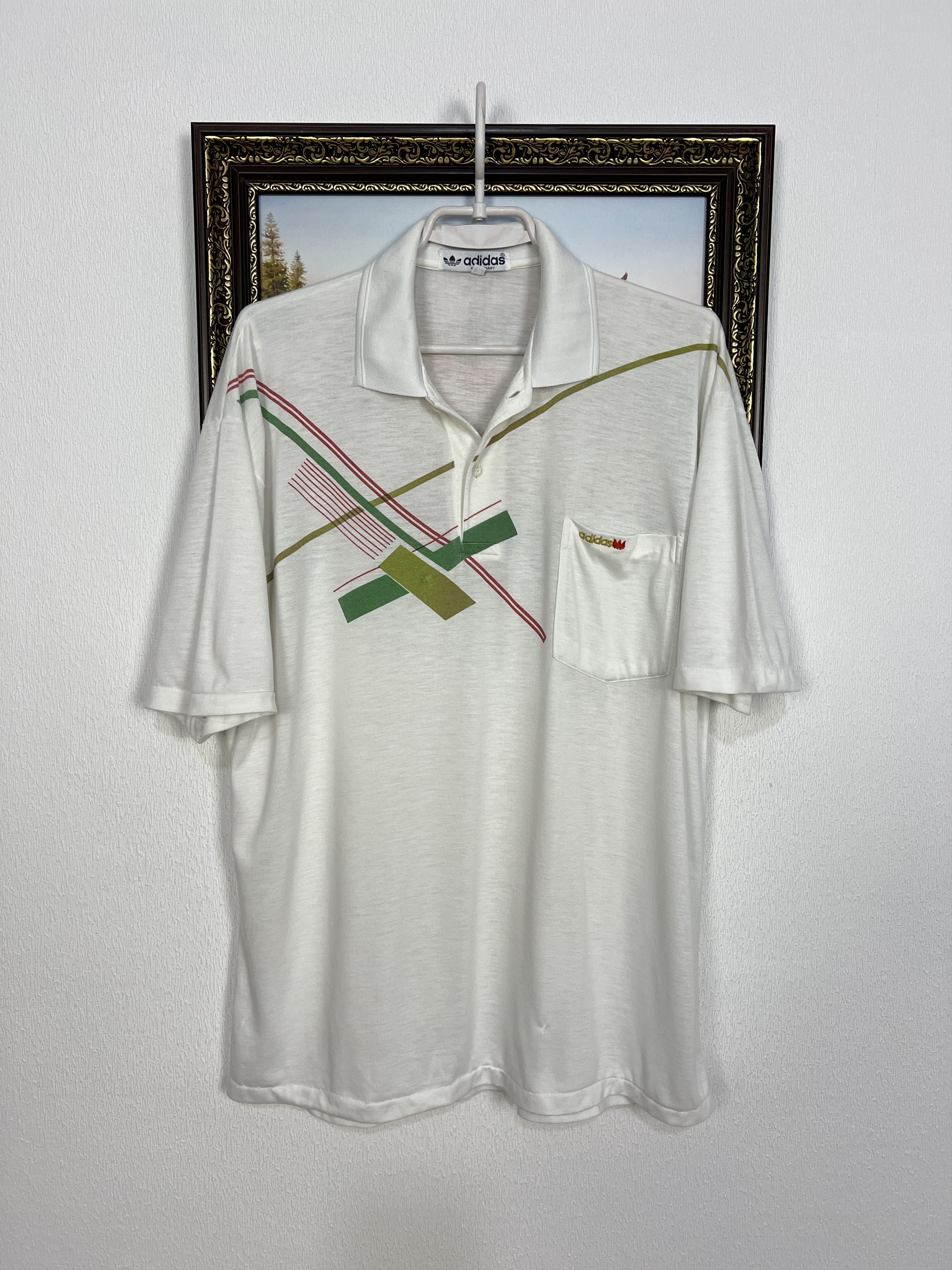 Adidas Vintage 90's Lendl Edberg Tennis Polo Shirt Jersey Hype Size US M / EU 48-50 / 2 - 1 Thumbnail