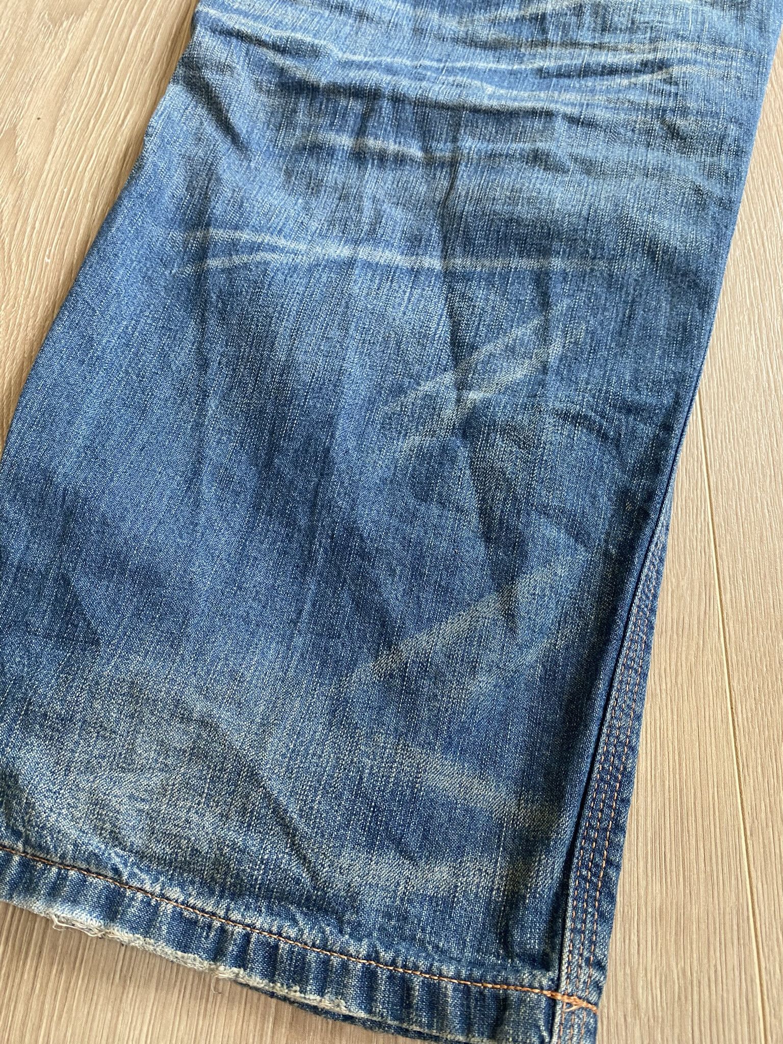 RRL Ralph Lauren Polo Ralph Lauren Relaxed Fit Distressed Carpenter Jean Size US 38 / EU 54 - 14 Thumbnail