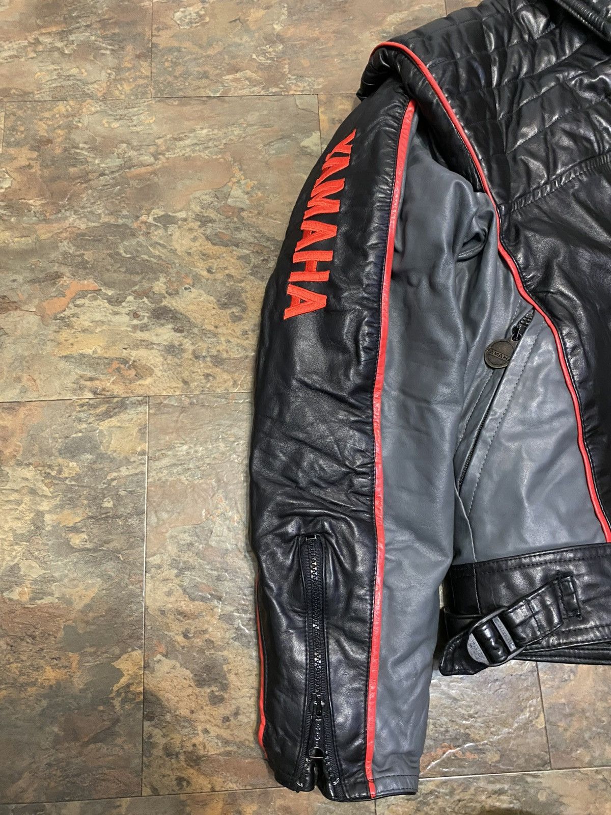 Yamaha vintage yamaha leather jacket Size US M / EU 48-50 / 2 - 3 Thumbnail