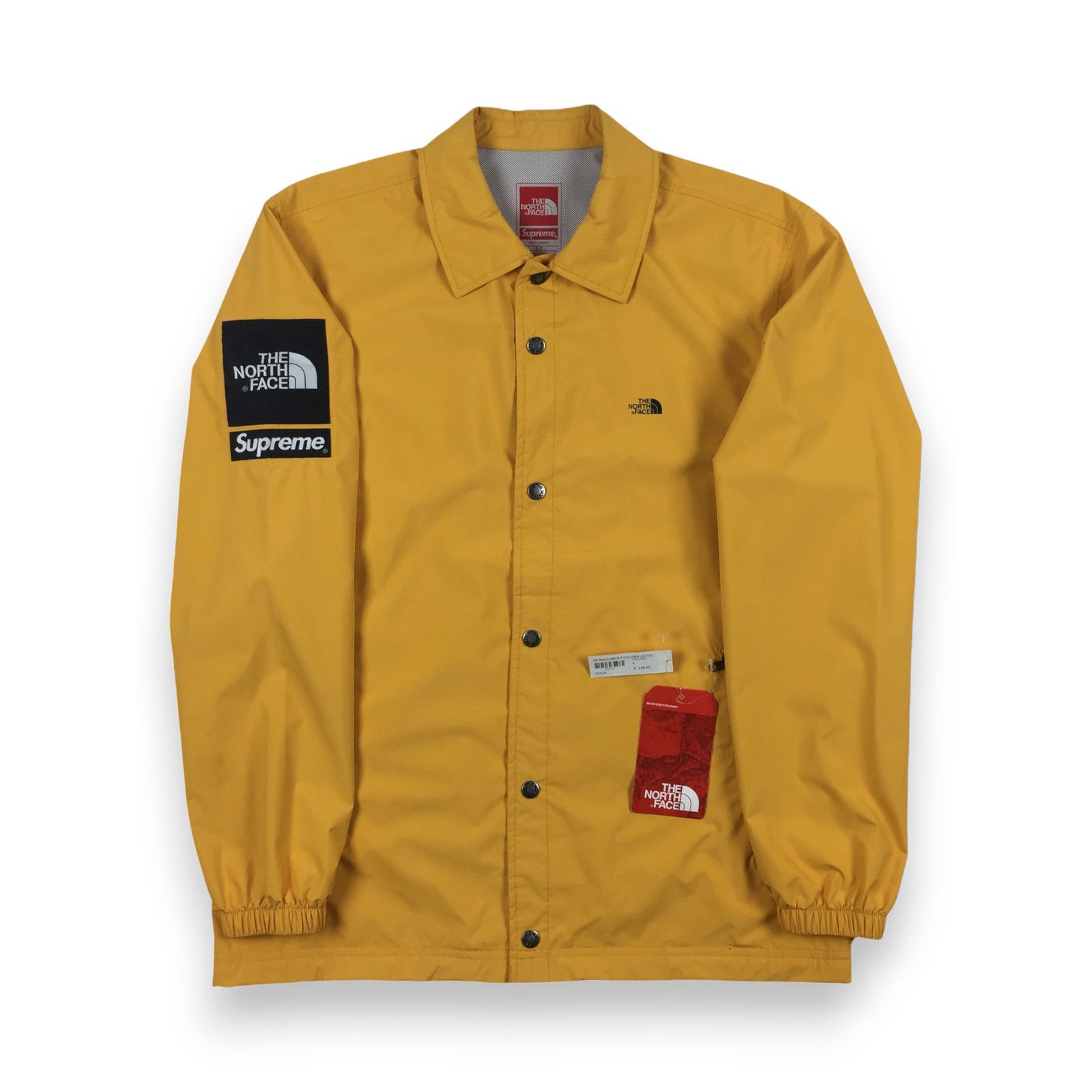 Supreme 2015 Supreme x The North Face Packable Yellow Coach Size US S / EU 44-46 / 1 - 1 Thumbnail