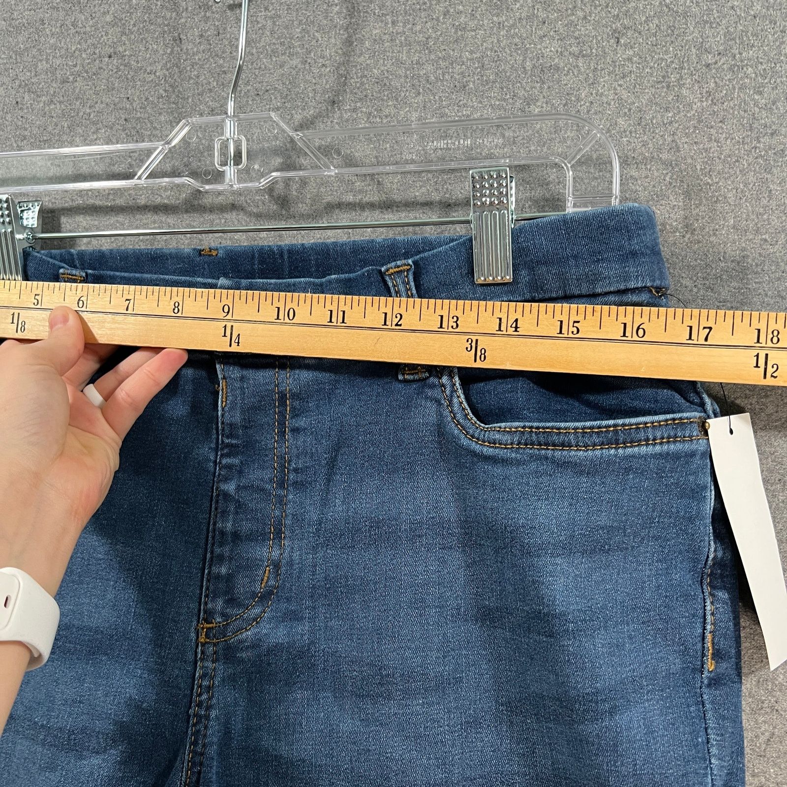 Other Denim & Co. Easy Stretch Denim Pull-On Bootcut Size 34" / US 12 / IT 48 - 9 Thumbnail