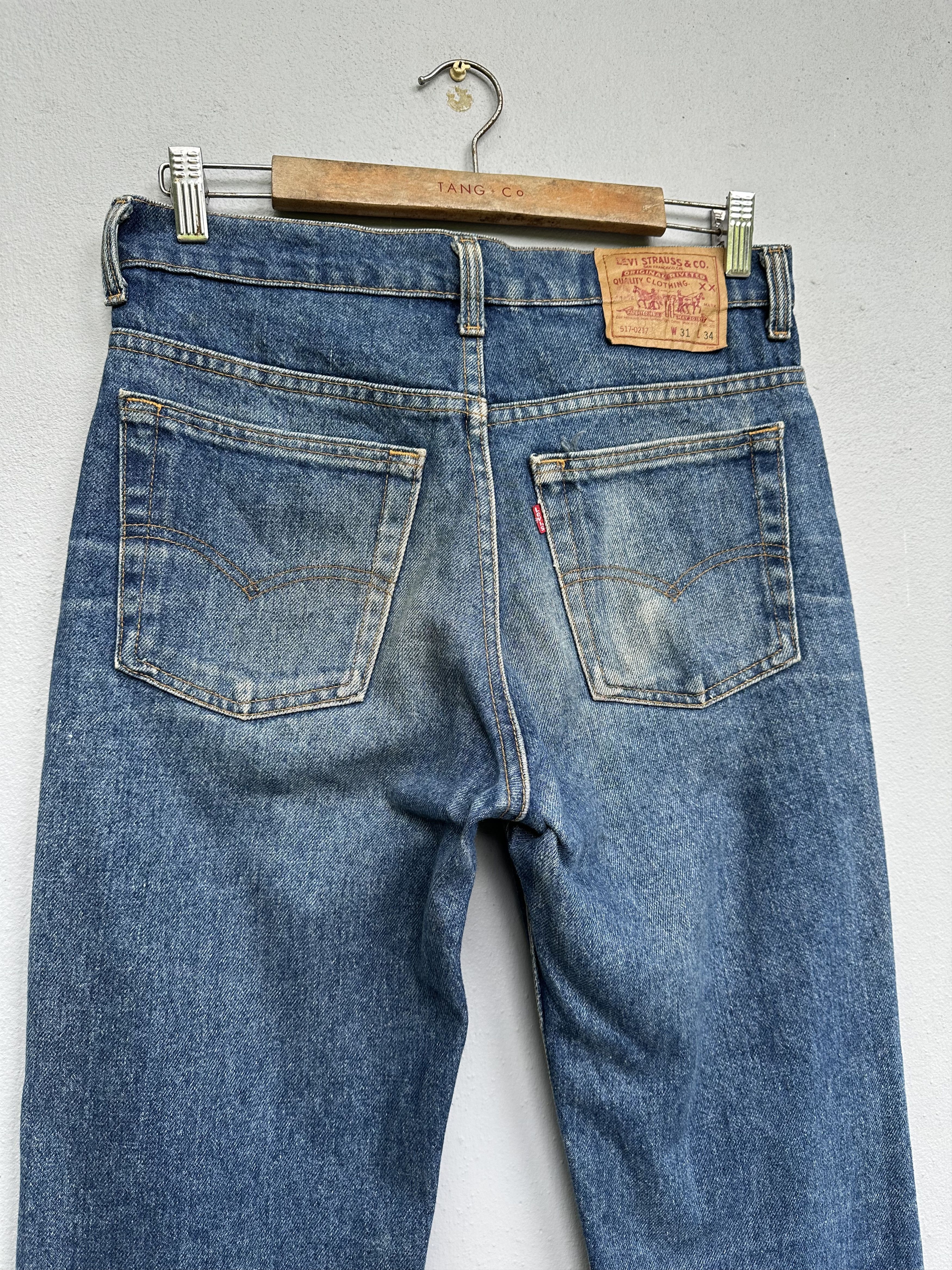 Levi's Vintage Clothing Vintage Early 90s Levi’s 517 Made In Usa Flare Jeans Size US 30 / EU 46 - 13 Thumbnail
