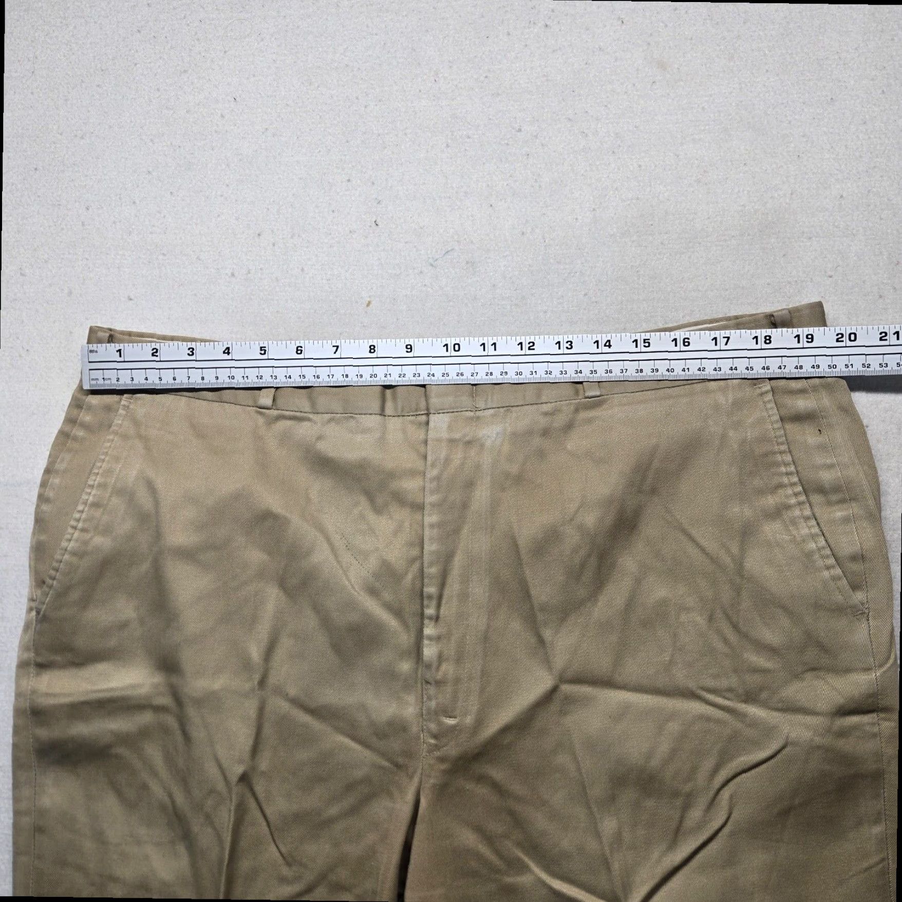 Vintage Berke B Men's Dress Pants Work Trouser Beige 38 x 28 Size US 38 / EU 54 - 4 Thumbnail
