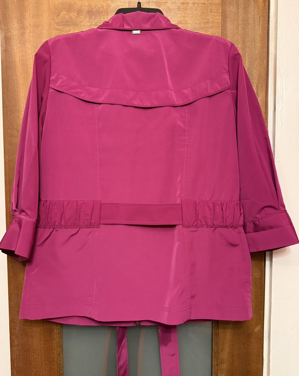 St. John St. John Women’s Vtg Raspberry Safari Utility Belted Jacket Size S / US 4 / IT 40 - 8 Thumbnail