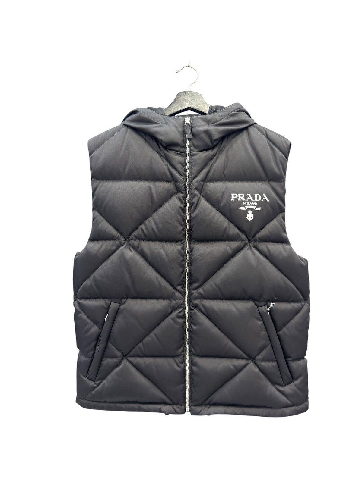 Prada Prada Quilted Nylon Vest Size US M / EU 48-50 / 2 - 1 Thumbnail