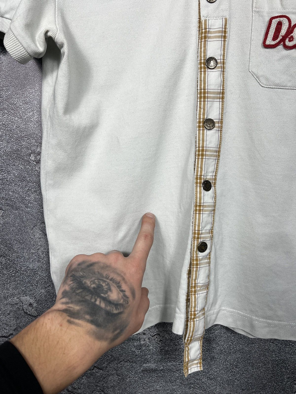 Dolce & Gabbana Vintage Dolce Gabbana Polo Shirt With Logo Size M Size US M / EU 48-50 / 2 - 8 Thumbnail