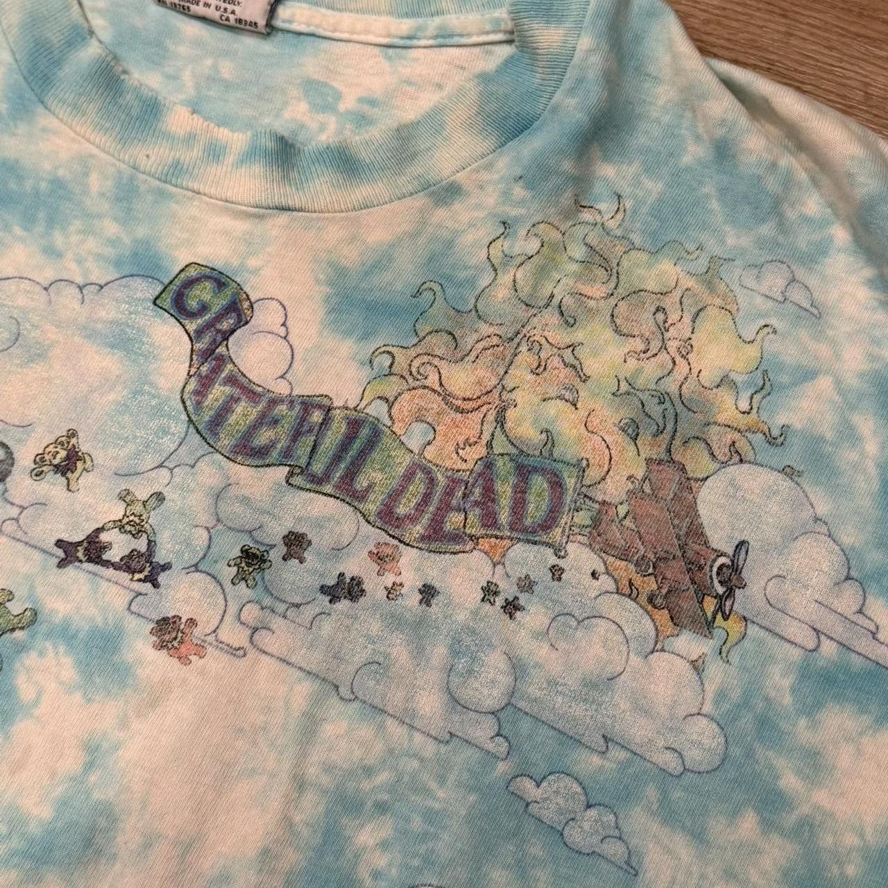 Grateful Dead × Liquid Blue Vintage Grateful Dead Shirt Skydiving Parachuting Bears 1993 Size US XL / EU 56 / 4 - 4 Thumbnail