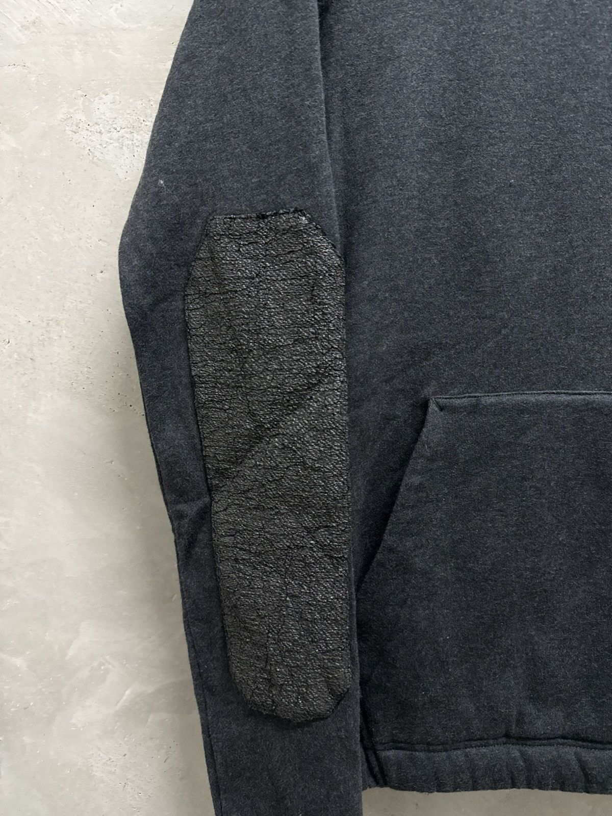 Yohji Yamamoto Archival Y-3 X Adidas Black Thrashed Hoodie Size US XS / EU 42 / 0 - 3 Thumbnail