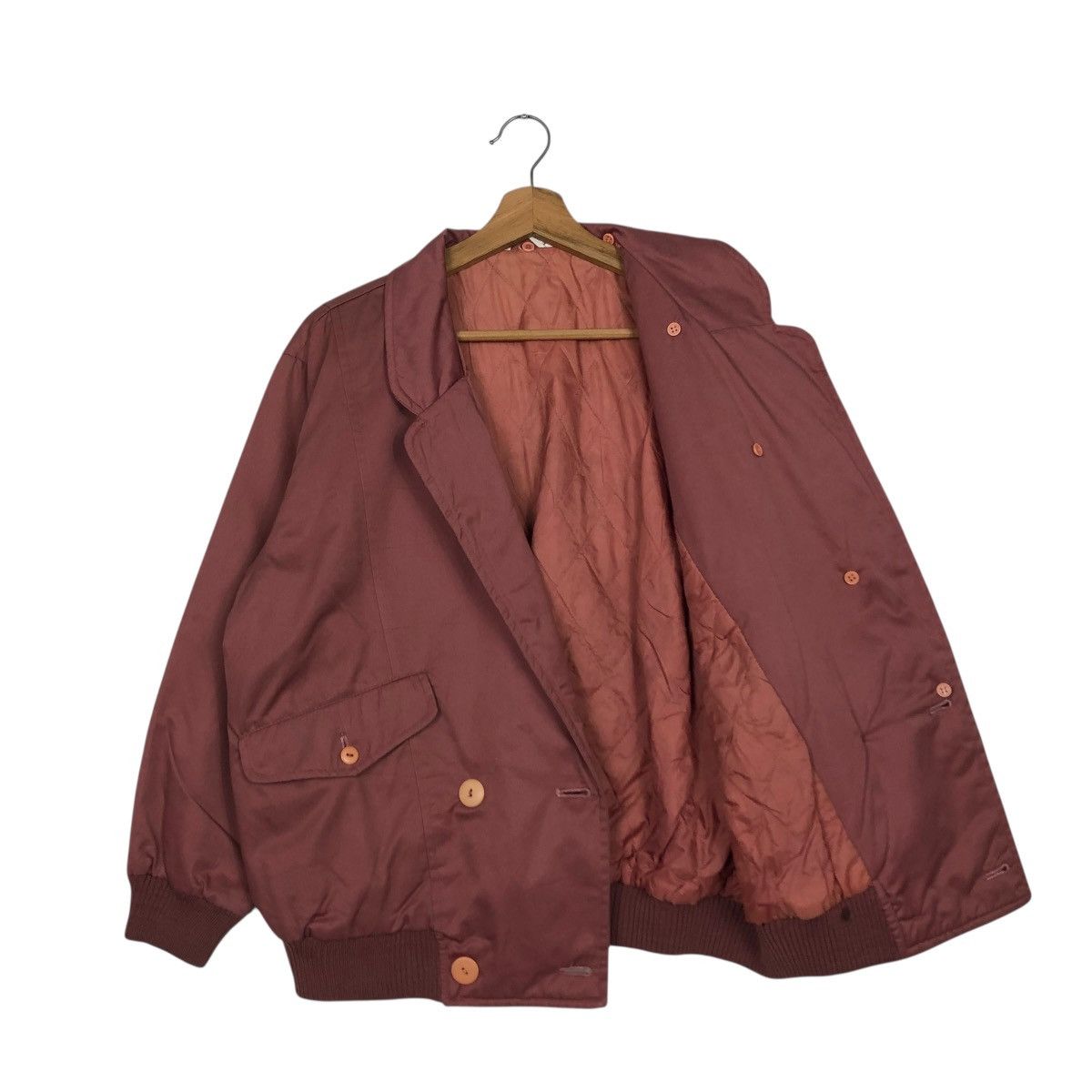 Japanese Brand 🔥VINTAGE BOMBER JACKET DOUBLE BREAST MARULINNE ISSEY MIYAKE Size US M / EU 48-50 / 2 - 13 Thumbnail