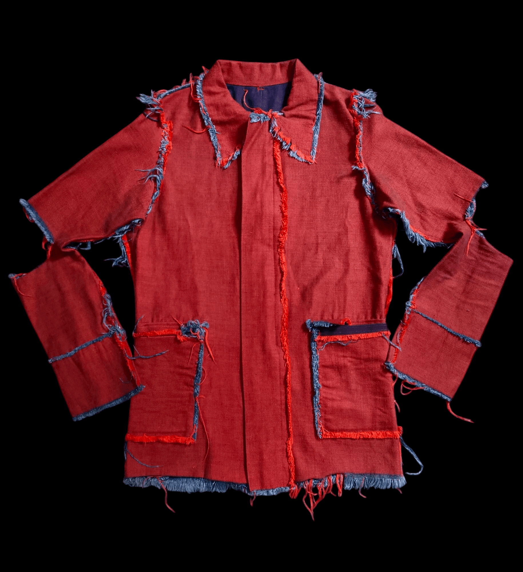 Japanese Brand PACTHWORK SEDI JACKET SELVEDGE JAPANESE UNBRAND Size S / US 4 / IT 40 - 1 Thumbnail