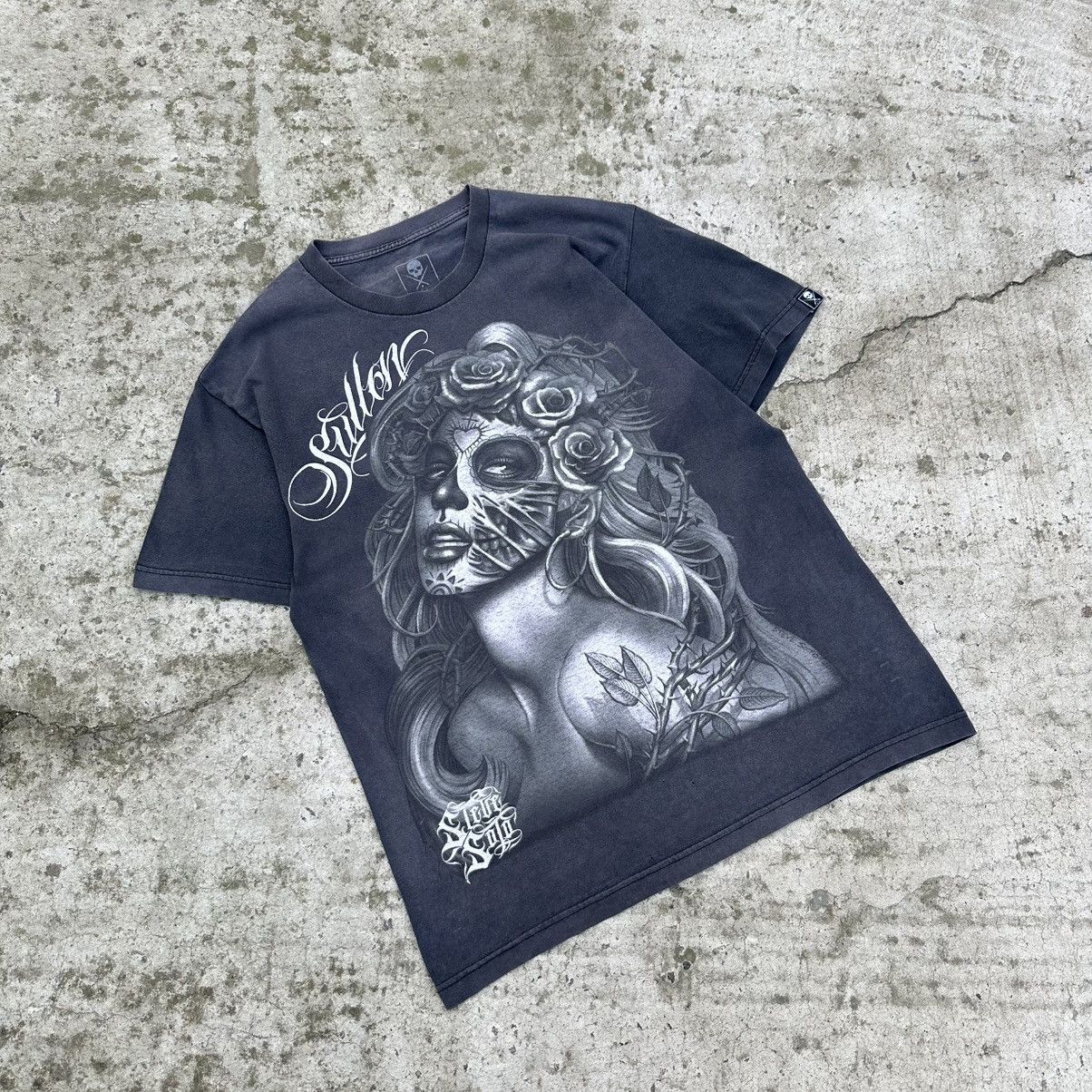 Y/Project VTG T-shirts Sun Fadded Sullen Querida Muerta Hype Fitted Size US L / EU 52-54 / 3 - 1 Thumbnail