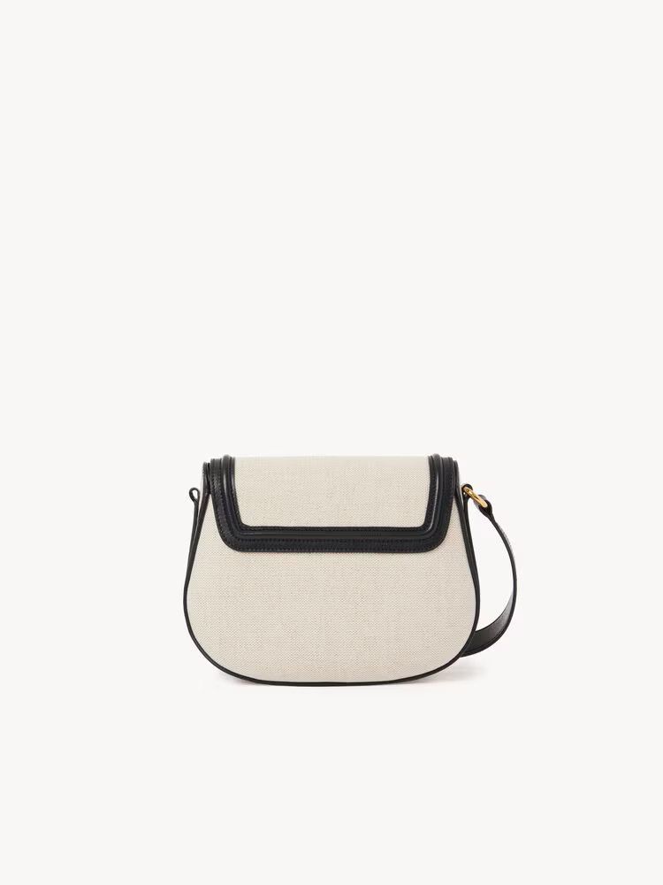 Chloe o1loc1c10226 Size: OS / Horse Medal Medium Bag Black/Beige Size ONE SIZE - 3 Thumbnail