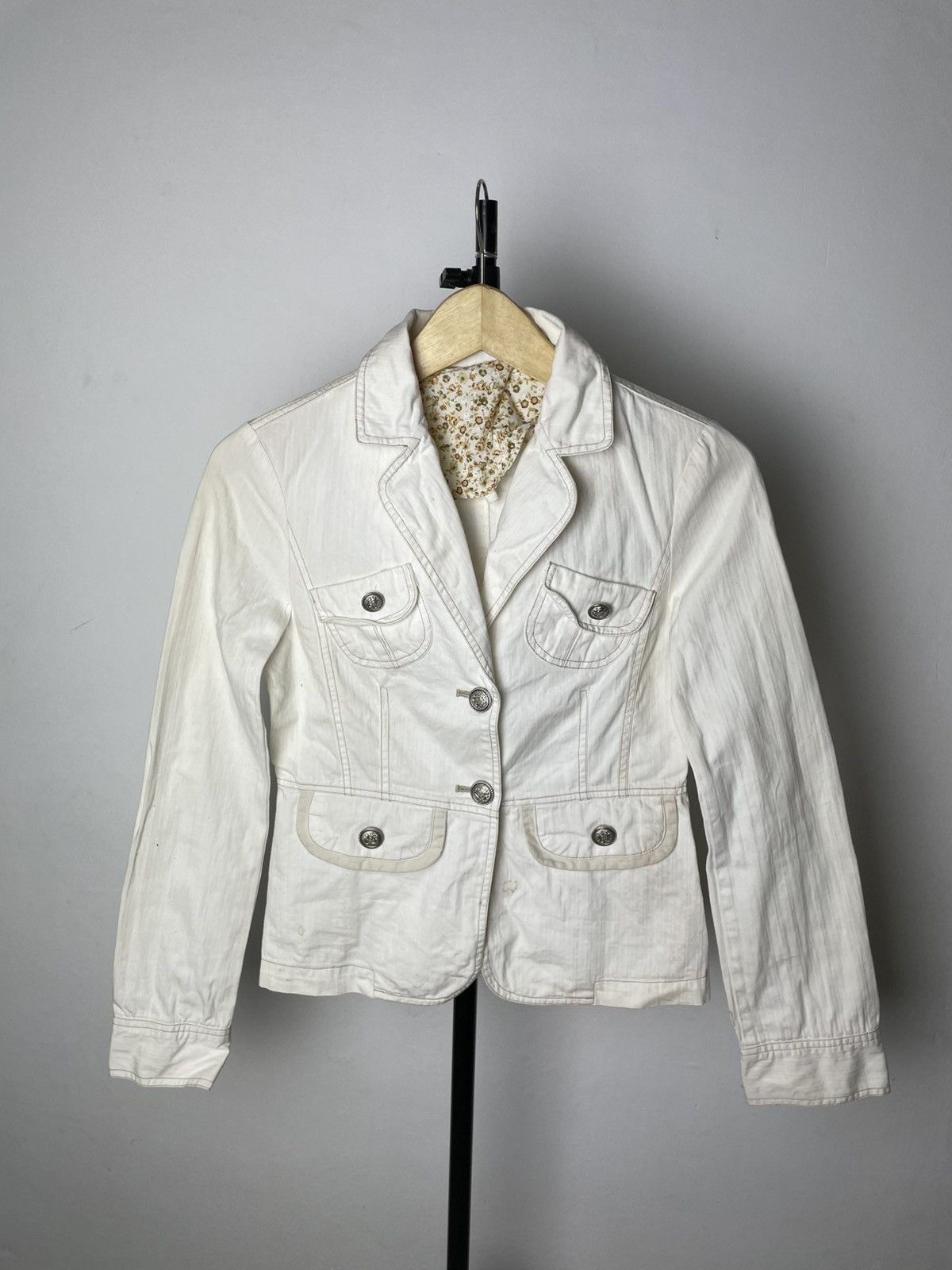 Japanese Brand Gothic Vkei Blazer Jacket Apocalypse Size XS / US 0-2 / IT 36-38 - 1 Thumbnail