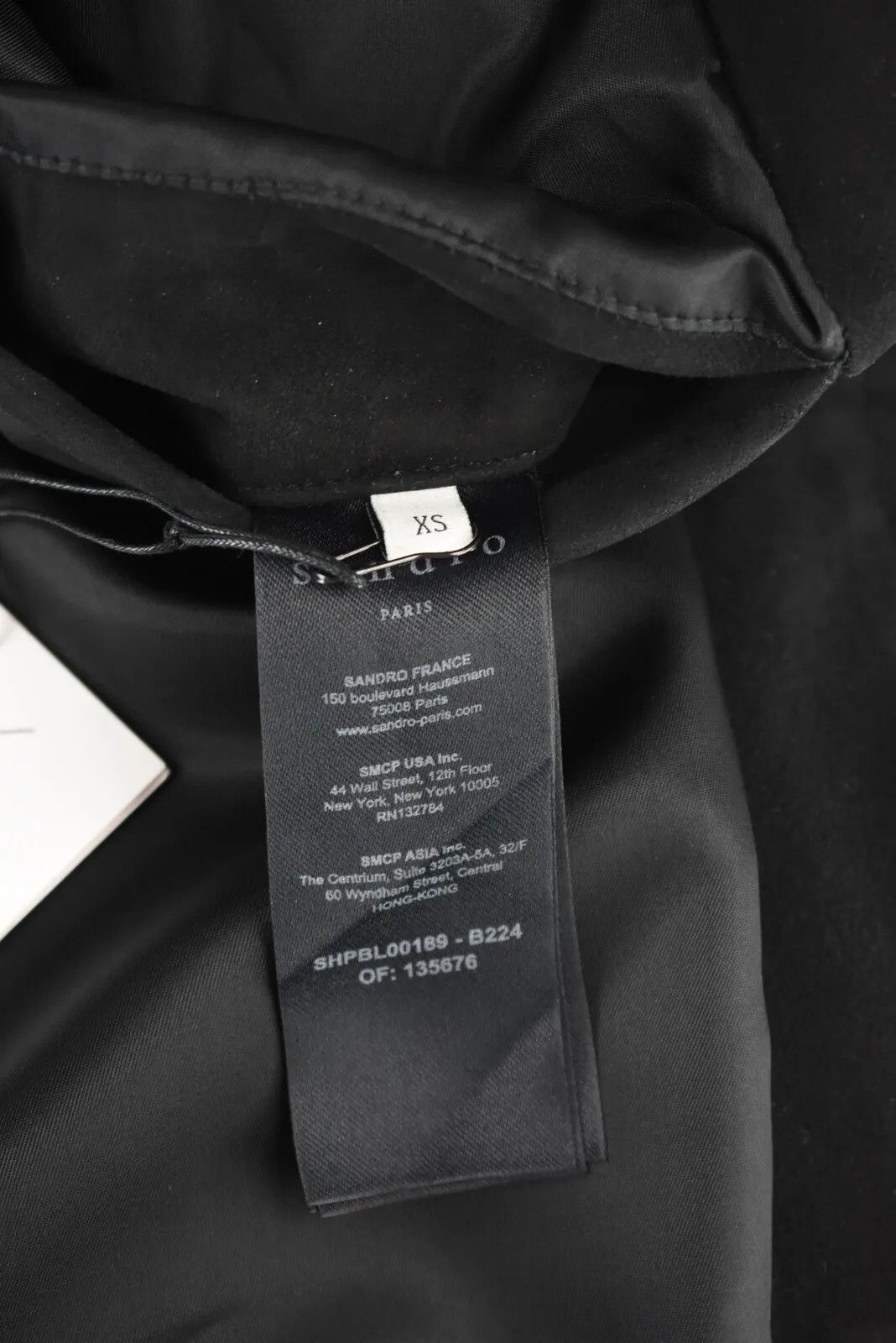 Sandro SANDRO Monaco Jacket Men's XS Suede Goat Leather Bomber Size US XS / EU 42 / 0 - 7 Thumbnail