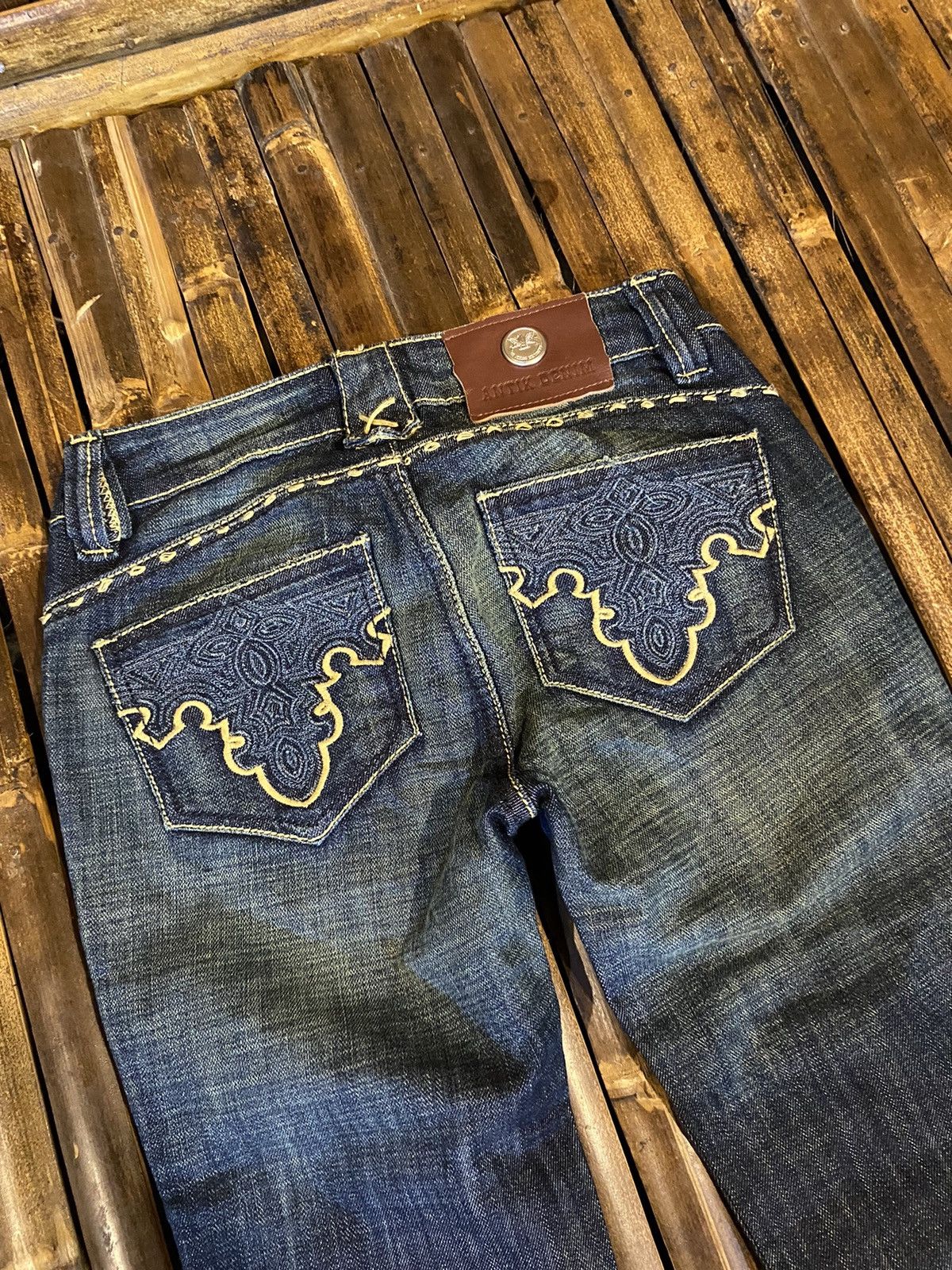 Japanese Brand ANTIK DENIM IFSIXWASNINE STYLE PANTS Size 26" / US 2 / IT 38 - 4 Thumbnail