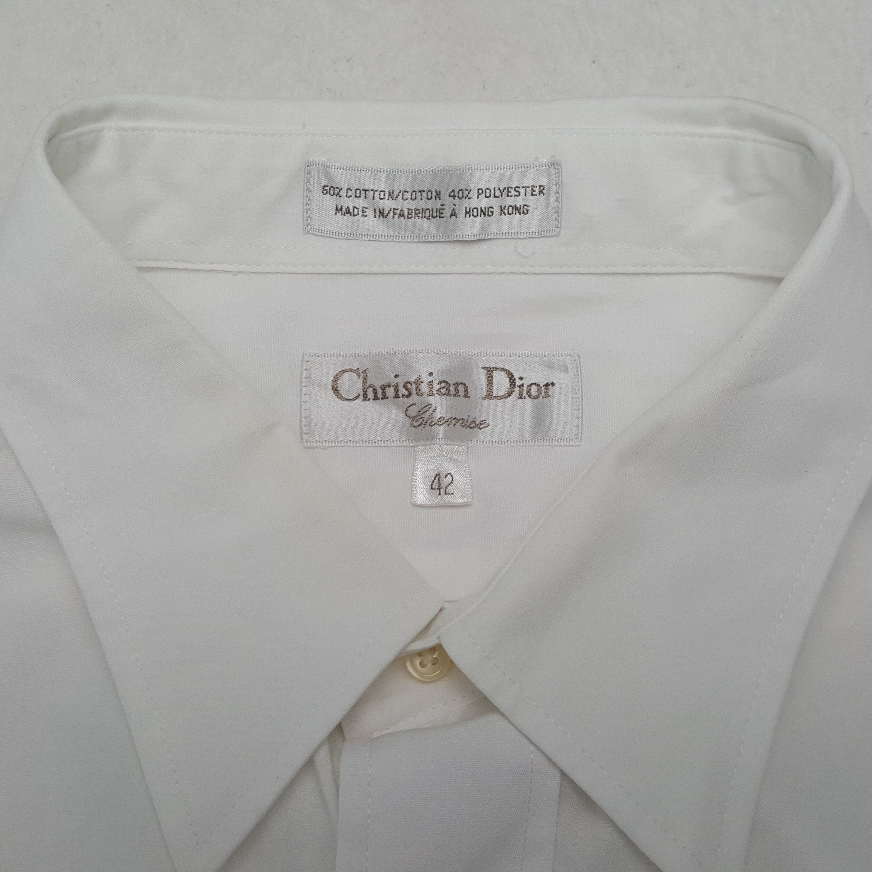 Christian Dior Monsieur Christian Dior Fashion Brand Shirt RR21 Size US XL / EU 56 / 4 - 6 Thumbnail