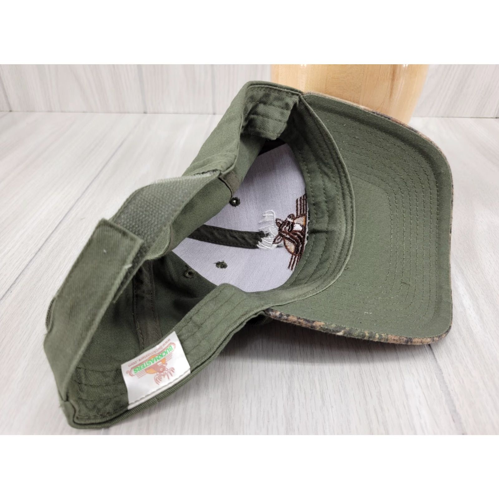 Vintage Unbranded Camouflage Buckmasters Strapback Cap Hat Adjustable Hat Mens Cap Camouflage Buckmasters Strapback Cap Hat Adjustable Size ONE SIZE - 6 Thumbnail