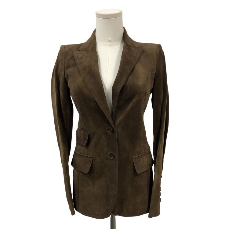 Gucci Gucci Brown Suede Blazer Size 36 Size XS / US 0-2 / IT 36-38 - 1 Thumbnail