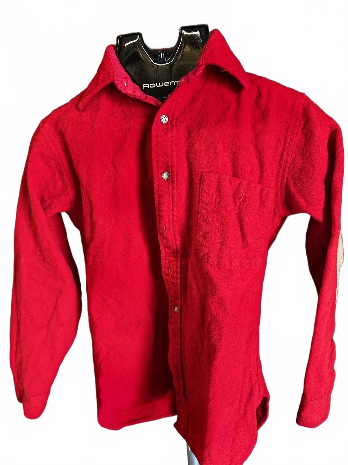 Pendleton Vintage 1950s Pendleton Wool Shirt USA Size S Elbow Patch Size US S / EU 44-46 / 1 - 1 Thumbnail