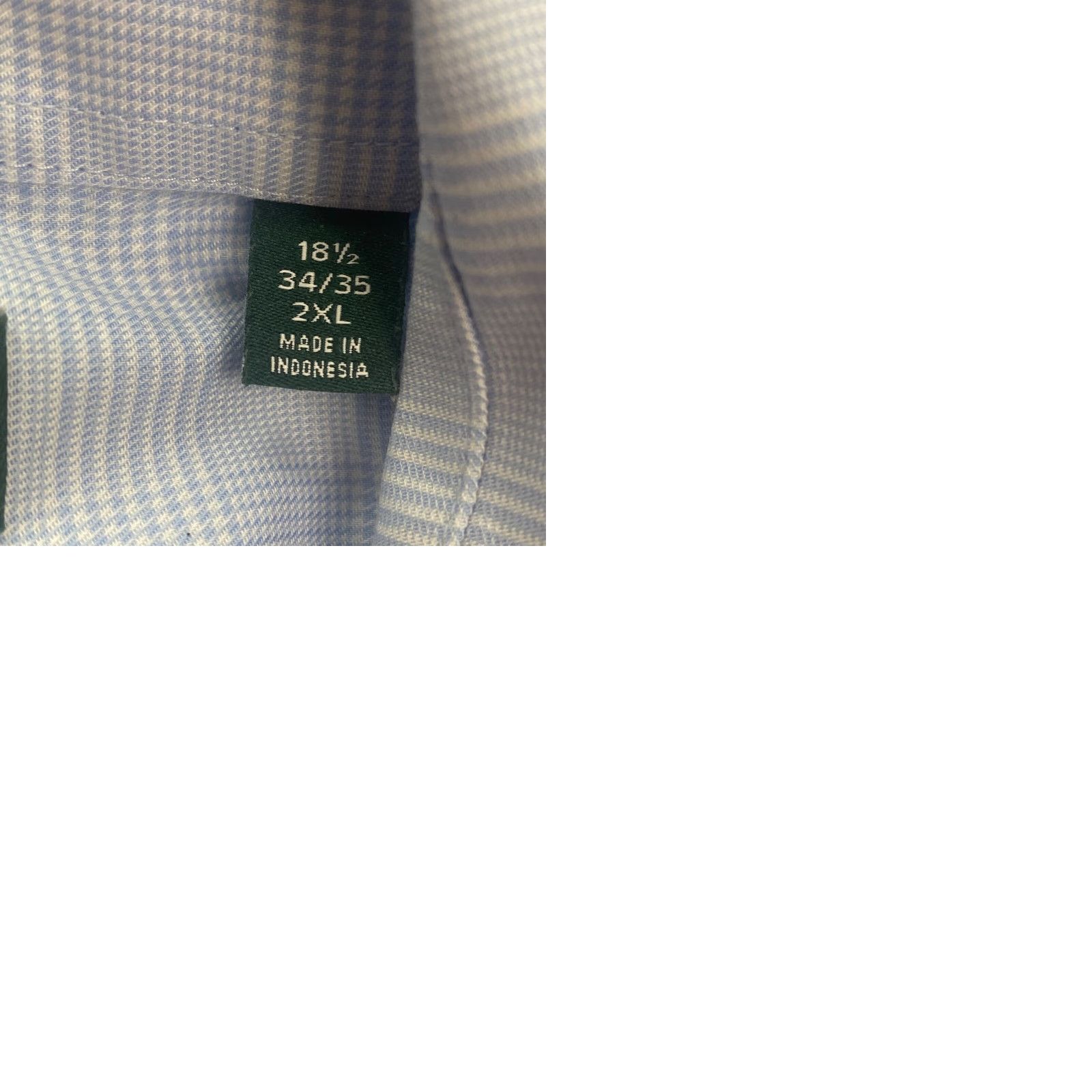 Ralph Lauren Ralph Lauren LRL Mens Shirt 2XL Blue Plaid Regular Fit Supima Cotton Button-Up Casual Workwear Blue 2XL Mens Shirt Size US XXL / EU 58 / 5 - 10 Thumbnail