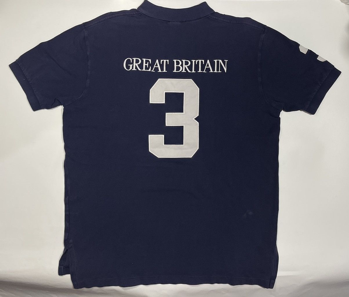 Vintage Vintage Polo Ralph Lauren Great Britain Big pony logo Size US L / EU 52-54 / 3 - 5 Thumbnail