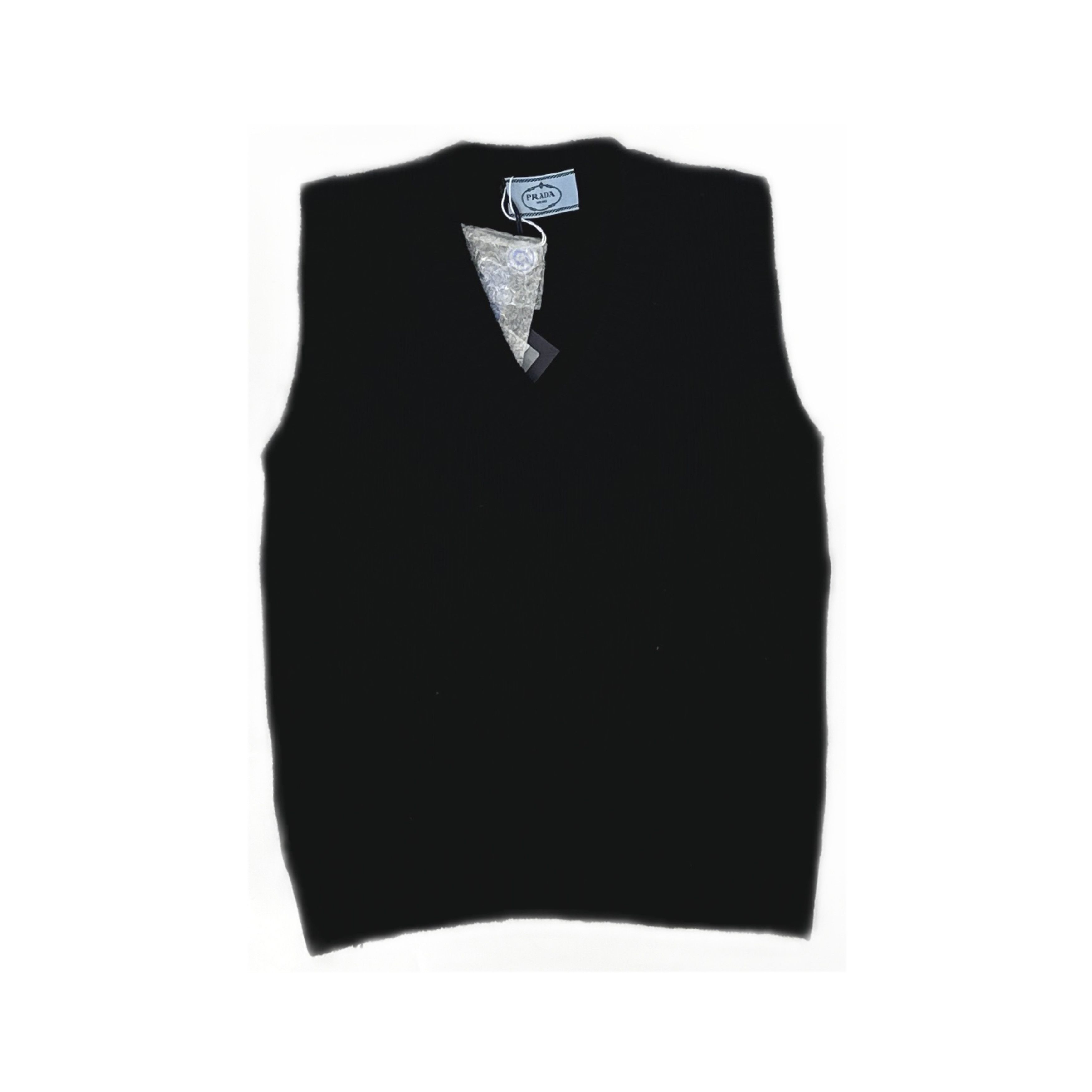 Prada Prada Wool Cashmere V-Neck Gilet Size 38 Size XS / US 0-2 / IT 36-38 - 1 Thumbnail