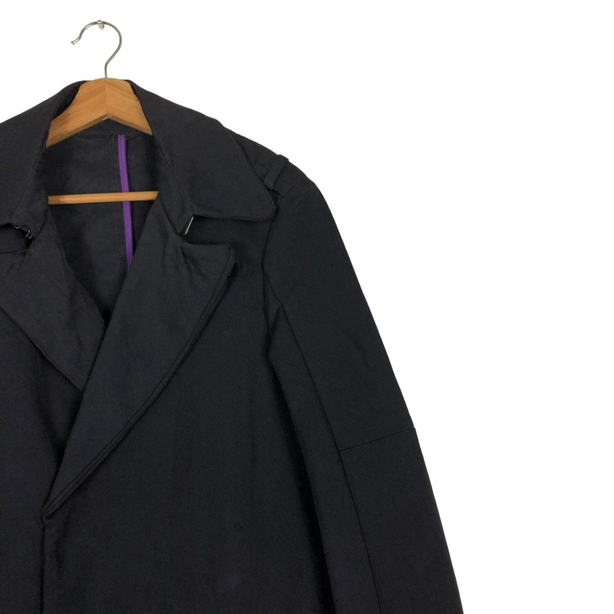 Diesel 🔥RICH BLACK BELT LONG JACKET BONDAGE DIESEL BLACK GOLD Size US L / EU 52-54 / 3 - 6 Thumbnail