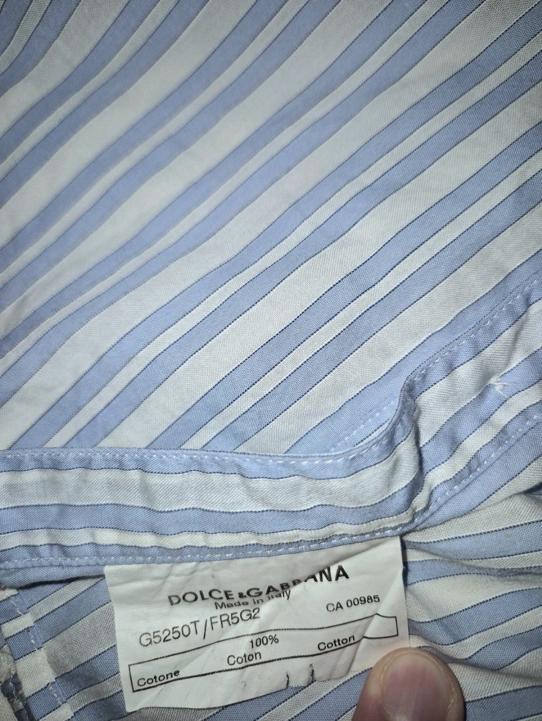 Dolce & Gabbana Shirt * Dolce & Gabbana * Size US L / EU 52-54 / 3 - 5 Thumbnail
