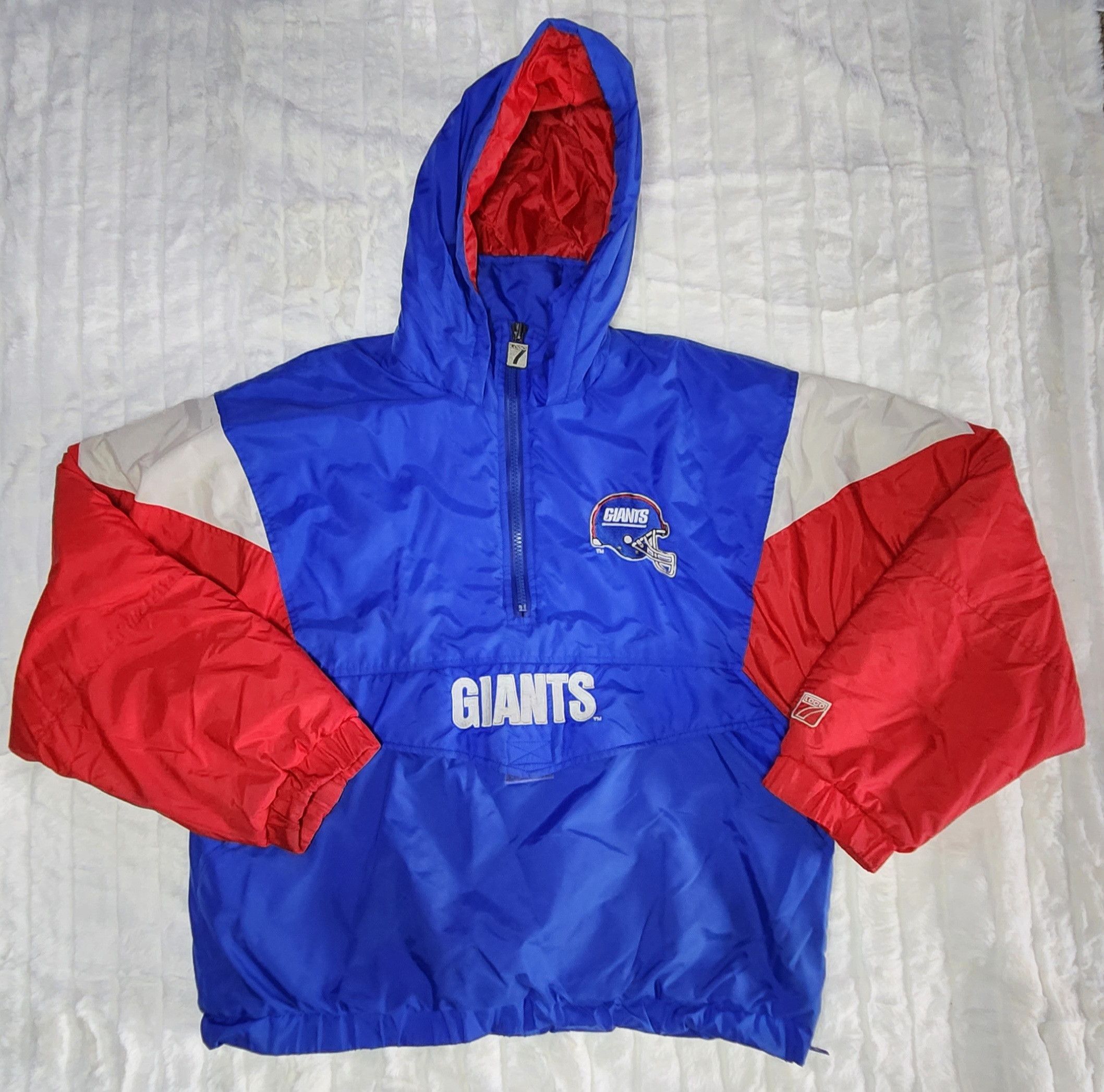 Size M/L. Vintage 80s New York Giants Made in USA by Logo 7 