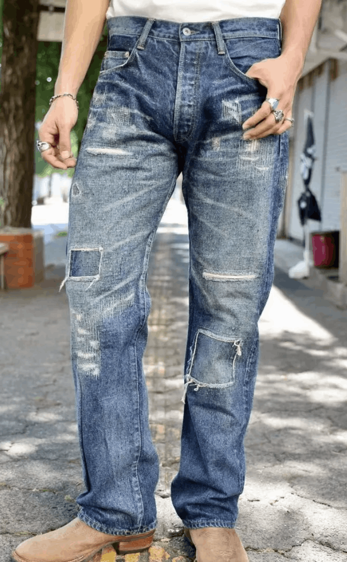 FW24 Runway Junya Watanabe New Manual Jeans Small (30-32)