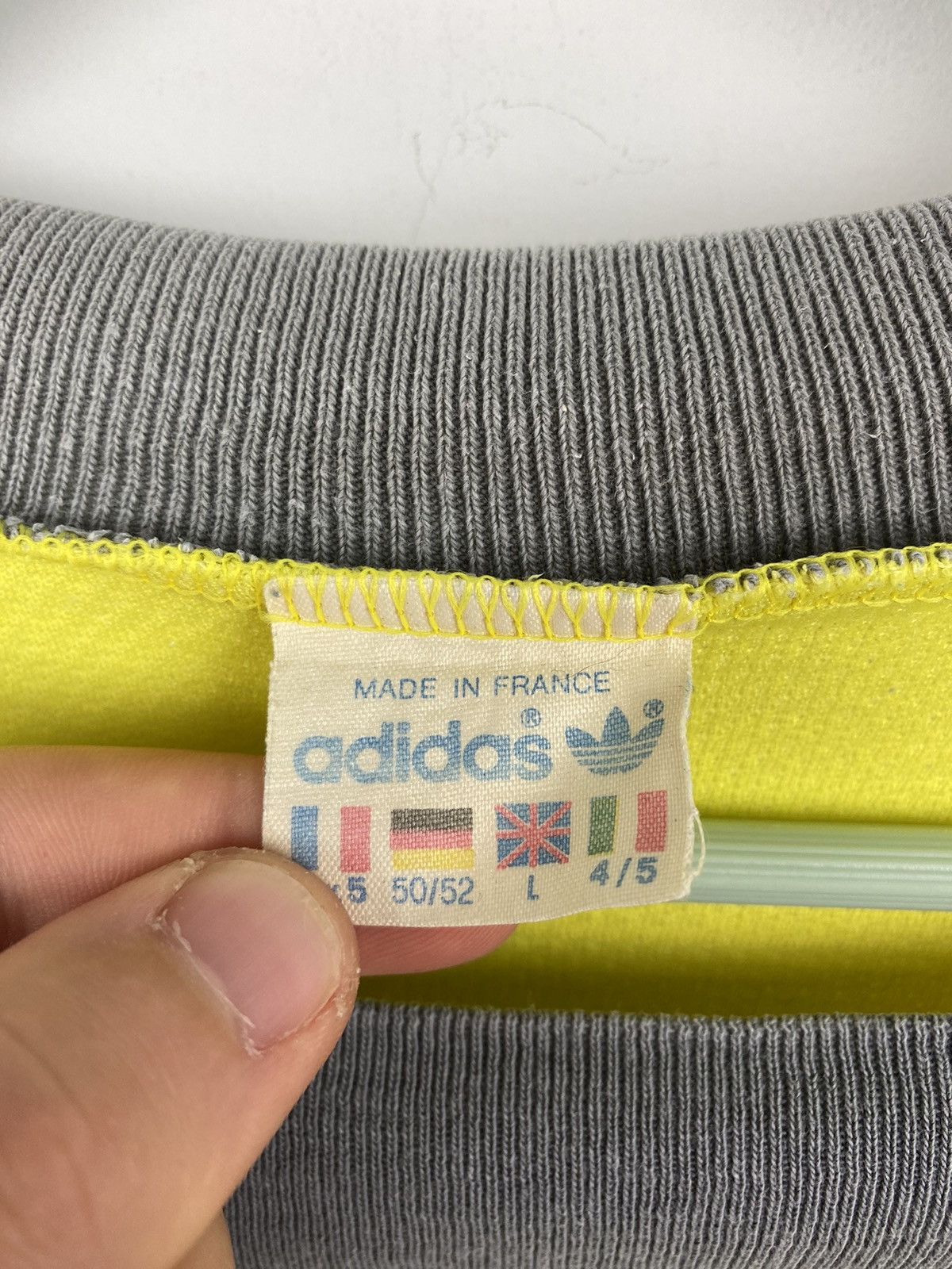 Adidas Vintage Adidas Winterthur 1980s #9 Ventex Soccer Jersey Size US L / EU 52-54 / 3 - 14 Thumbnail