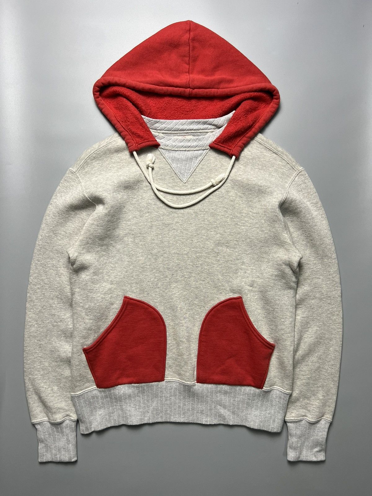 The Real McCoy's × Toyo Enterprises × Vintage 1940s McCoy's Reproduction Double Hooded Patch Pockets Size US S / EU 44-46 / 1 - 1 Thumbnail