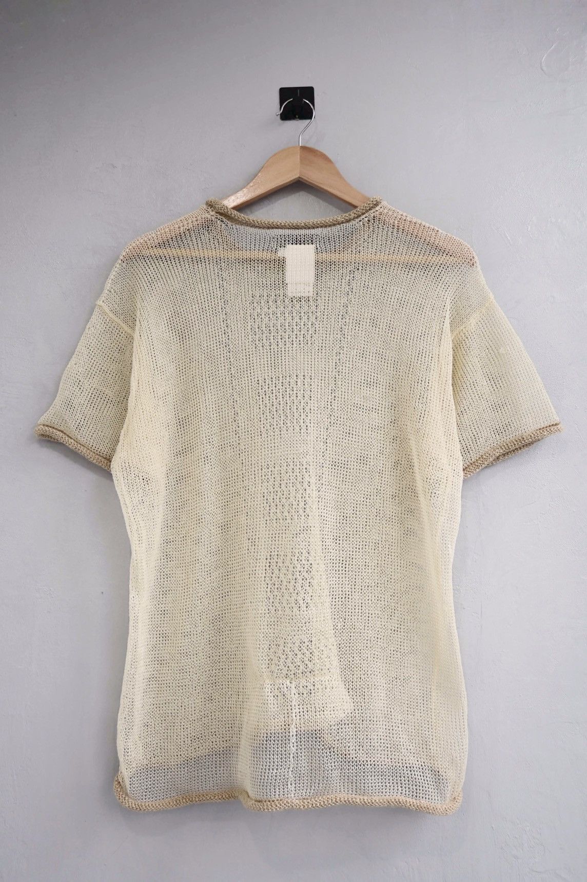 Yohji Yamamoto Yohji Yamamoto Pour Homme SS98 Mesh Top Size US M / EU 48-50 / 2 - 2 Thumbnail