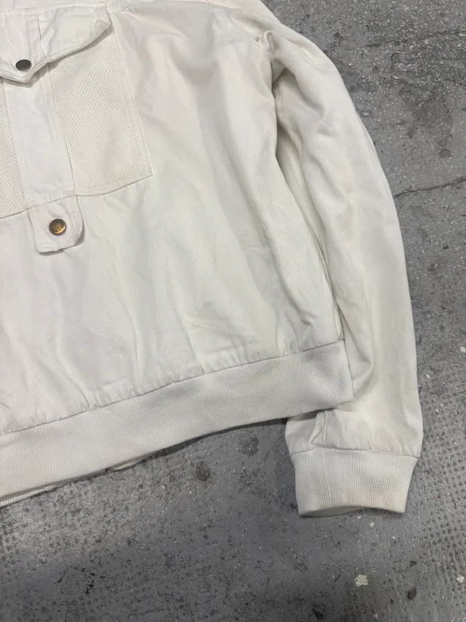 Dolce & Gabbana × Vintage FW2003 Dolce & Gabbana Combat White Bomber Jacket Size US M / EU 48-50 / 2 - 11 Thumbnail