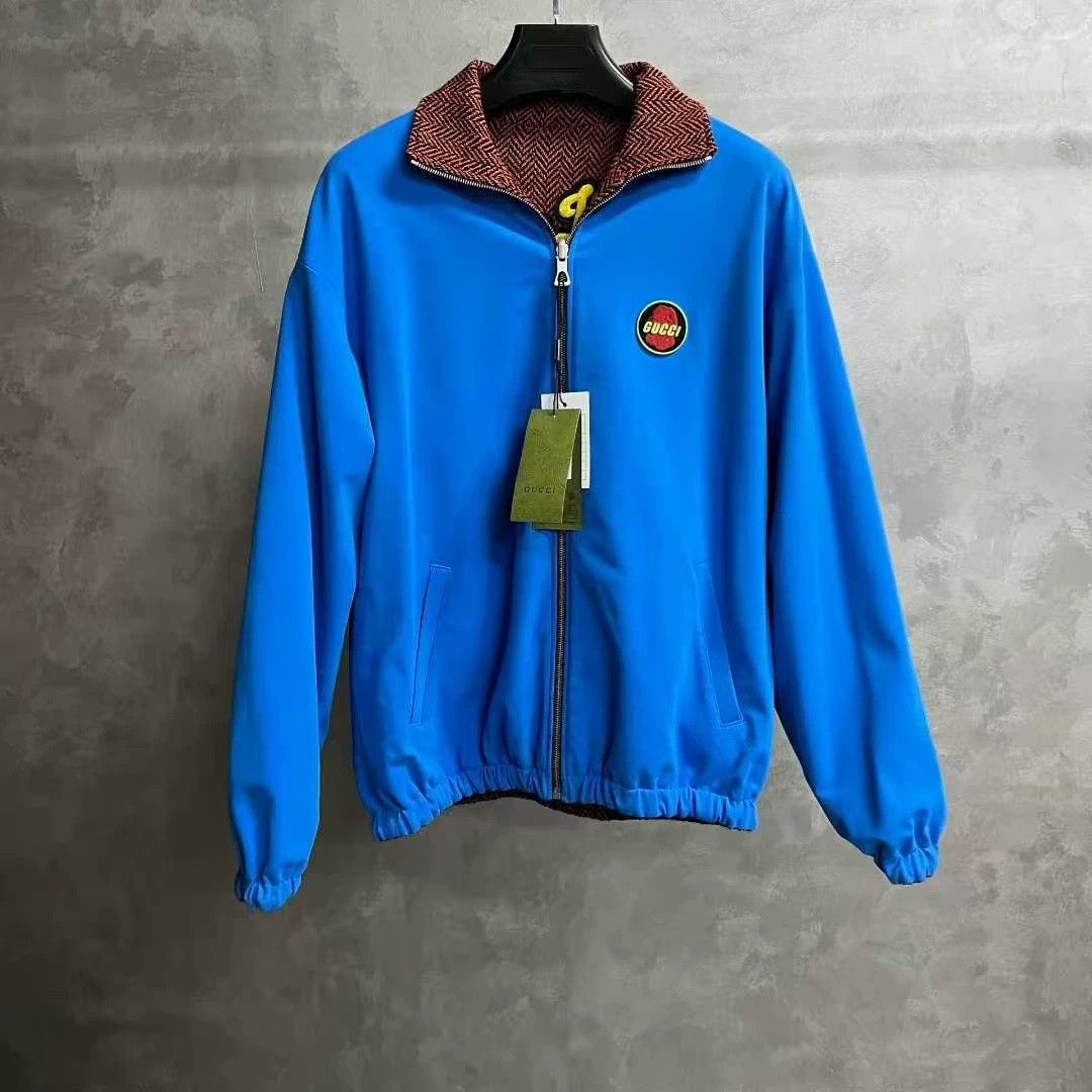Gucci Gucci Black Orange Reversible Zipper Jacket Size US S / EU 44-46 / 1 - 5 Thumbnail