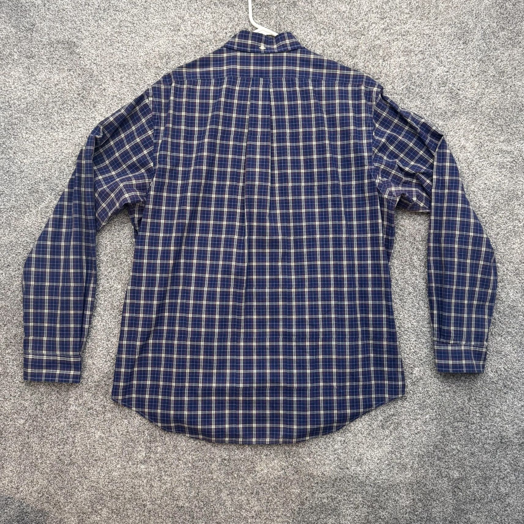 Ralph Lauren VINTAGE Ralph Lauren Shirt XL Blue Purple Plaid Button-Down Long Sleeve Custom Fit Mens Size US XL / EU 56 / 4 - 6 Thumbnail