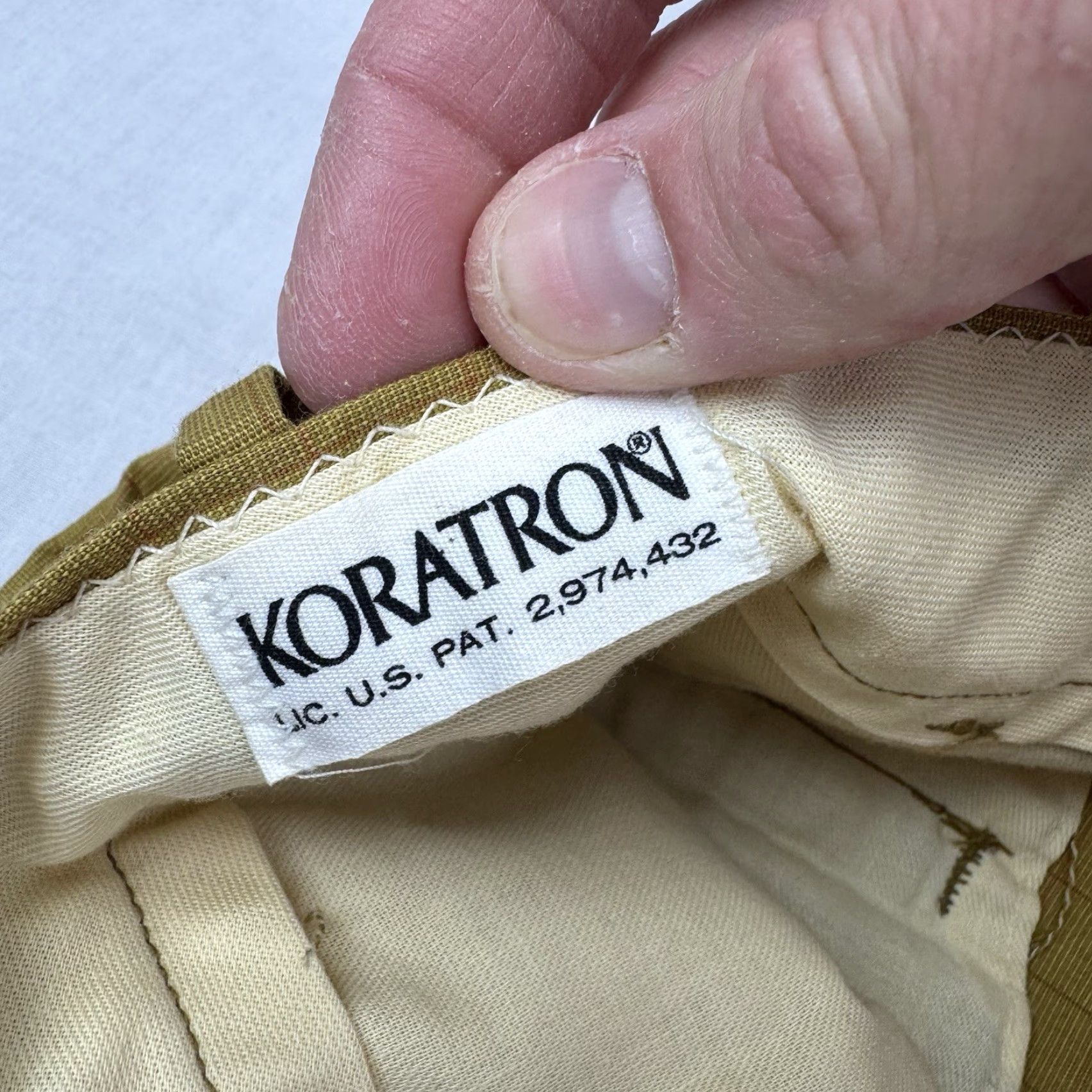 Vintage VINTAGE Koratron Pants Men 28x29 Plaid Yellow Zip 50s 60s Dress Pants Size US 28 / EU 44 - 6 Thumbnail
