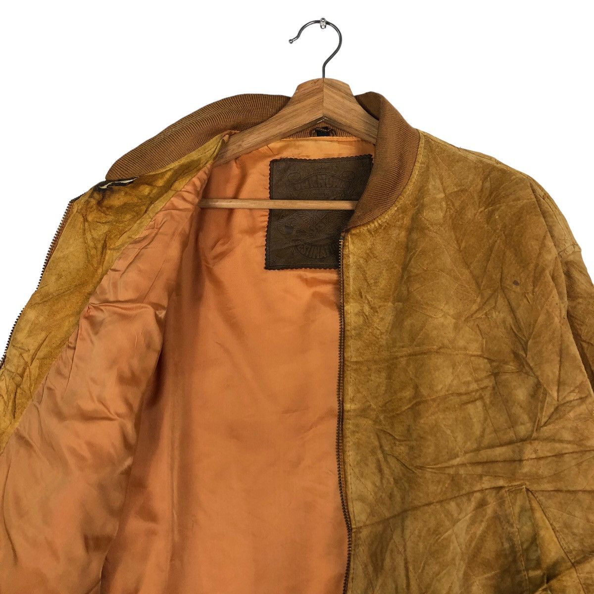 Japanese Brand 🔥Vintage Leather Jacket Biker Destination Japan Made Size US L / EU 52-54 / 3 - 12 Thumbnail