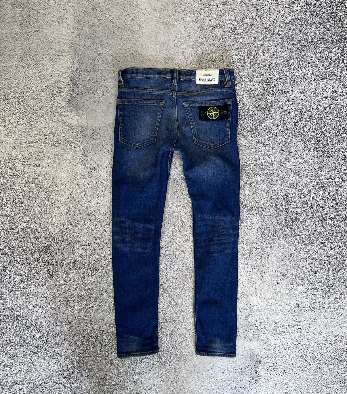 Stone Island Stone Island Junior Logo Patch Kids Jeans Blue Size 8 / 128 Size US 26 / EU 42 - 1 Thumbnail