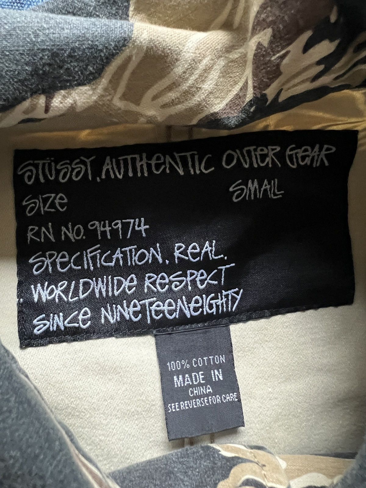 Stussy Stussy Archive FW06 Camo Jacket Size US M / EU 48-50 / 2 - 7 Thumbnail