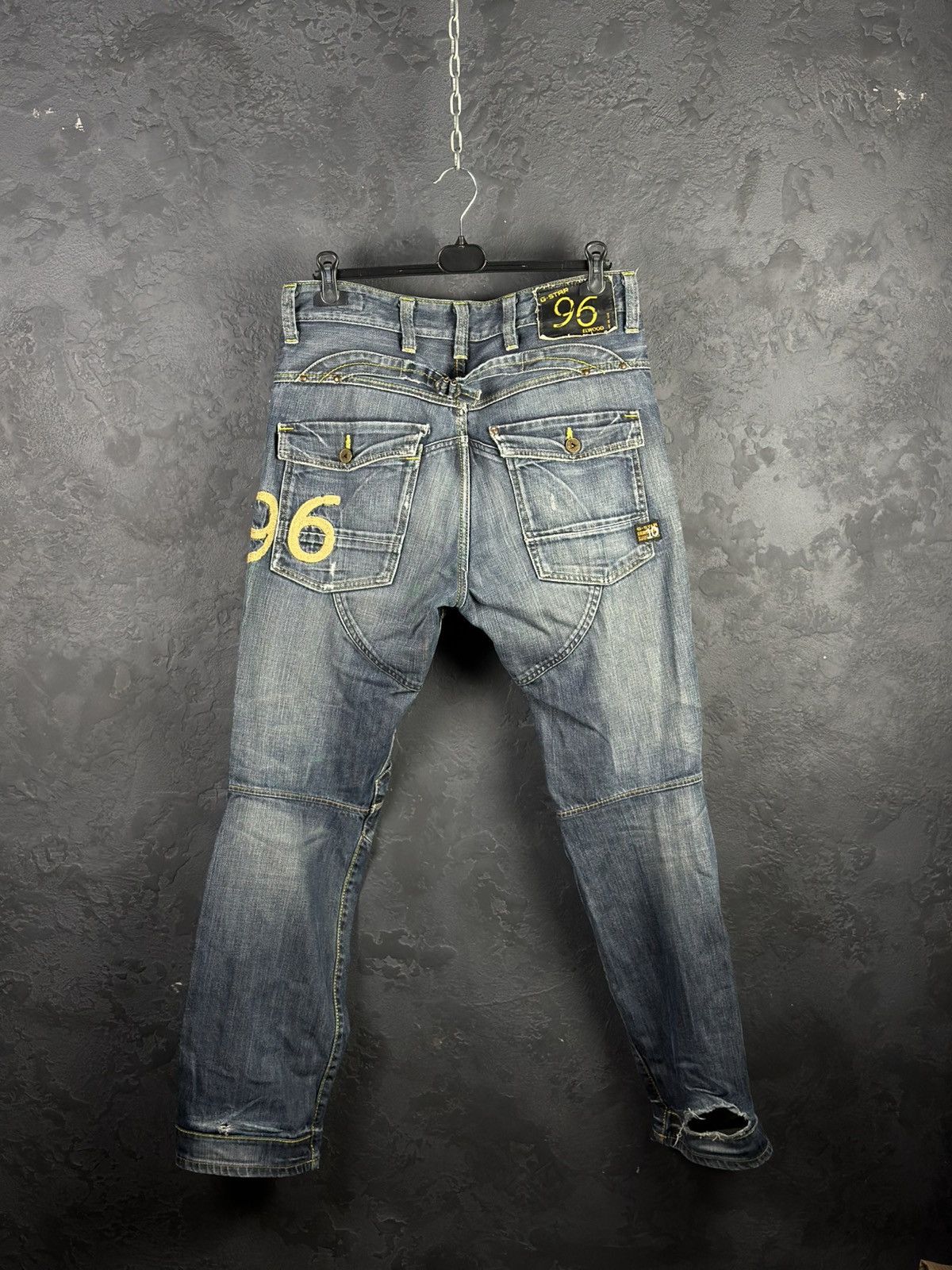 G-Star × Japanese Brand × Vintage Vintage G Star Raw Elwood 96 Japanese Archival Cargo Pants Size US 34 / EU 50 - 1 Thumbnail