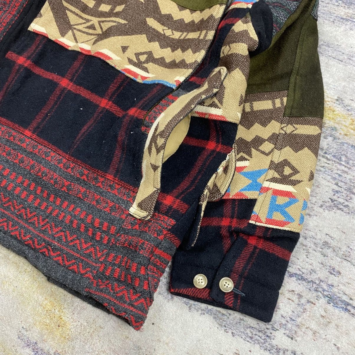 South2 West8 south 2 west 8 nepenthes wool hunting jacket Size US S / EU 44-46 / 1 - 6 Thumbnail