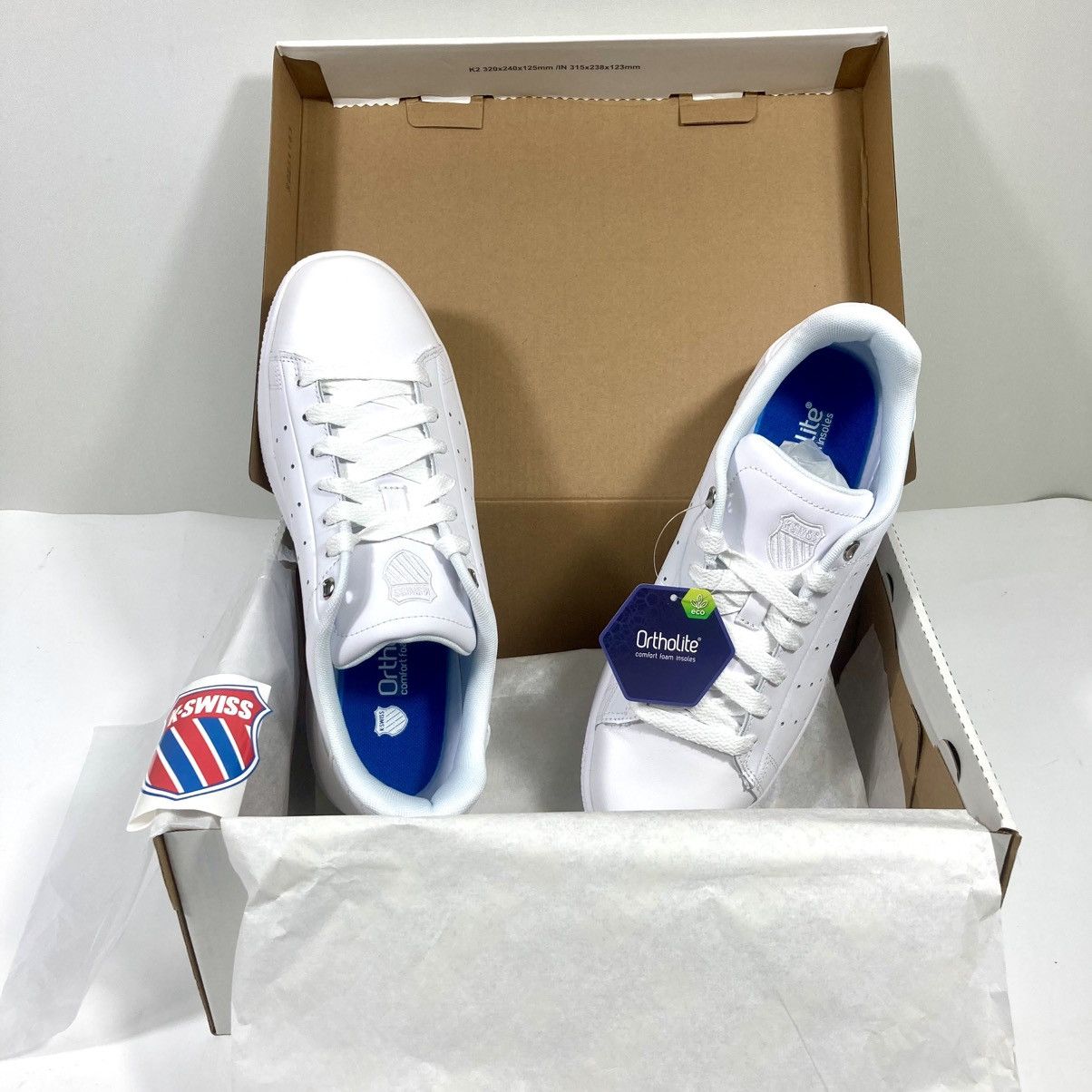 K-Swiss K-Swiss Classic PF Platform Sneakers White Size 10 US NEW Size US 10 / IT 40 - 9 Thumbnail