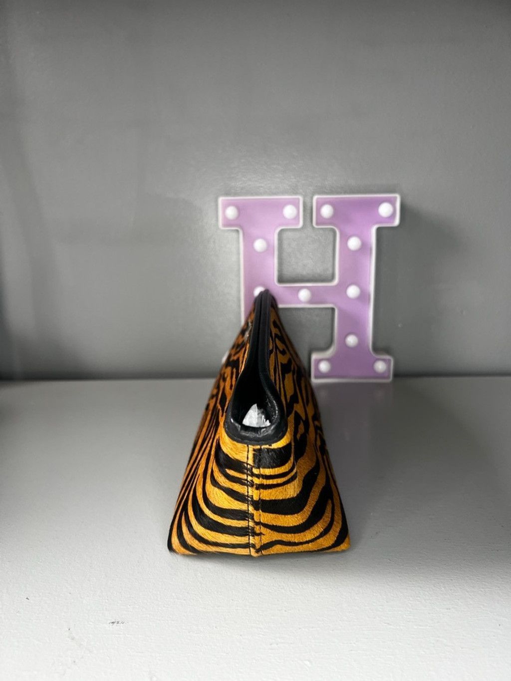 Brandon Blackwood Victoria Clutch Brown Zebra, Women's — image 2 of 4