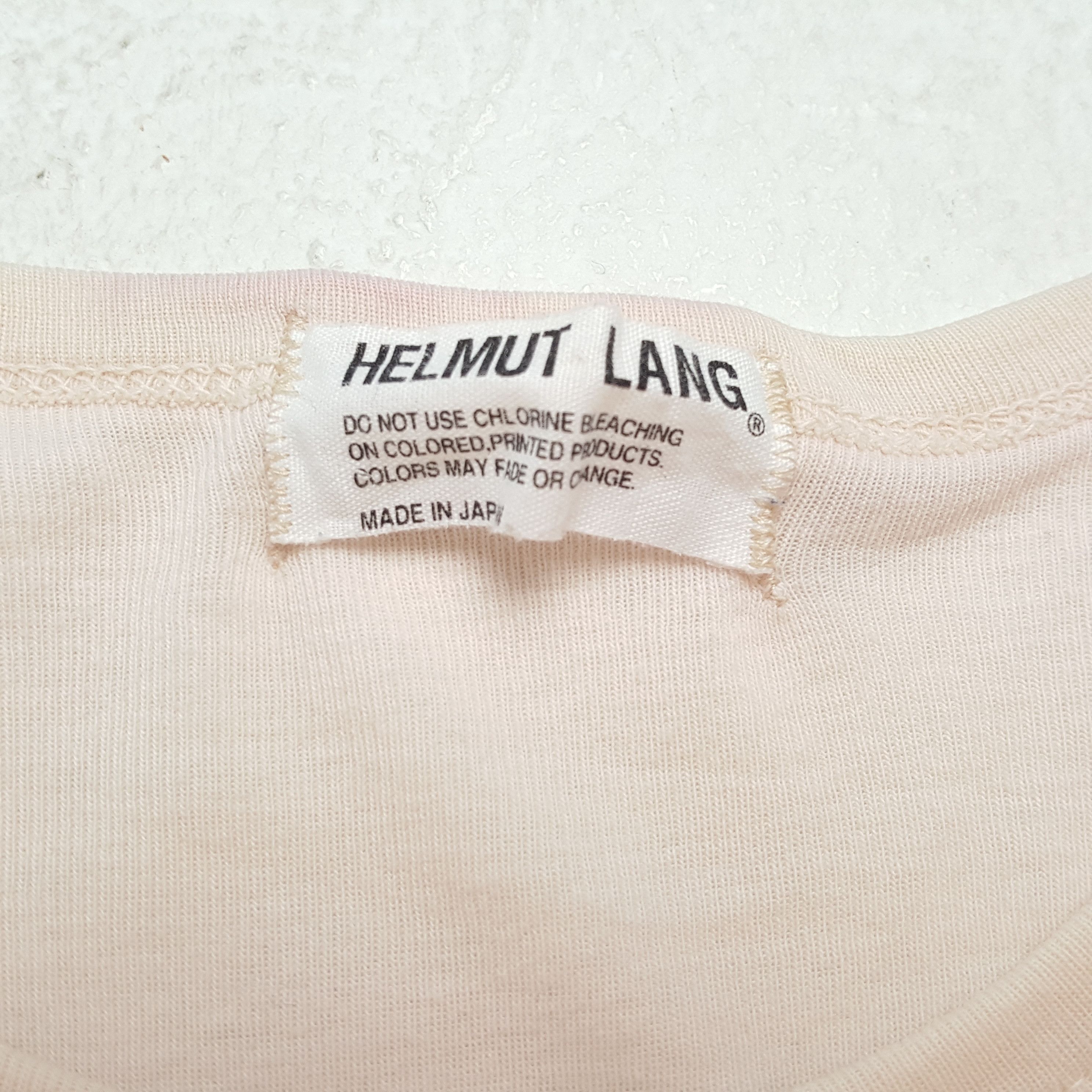 Helmut Lang × Japanese Brand × Vintage Vintage HELMUT LANG Luxury Fashion Brand Stretch T-Shirts Size XS / US 0-2 / IT 36-38 - 7 Thumbnail